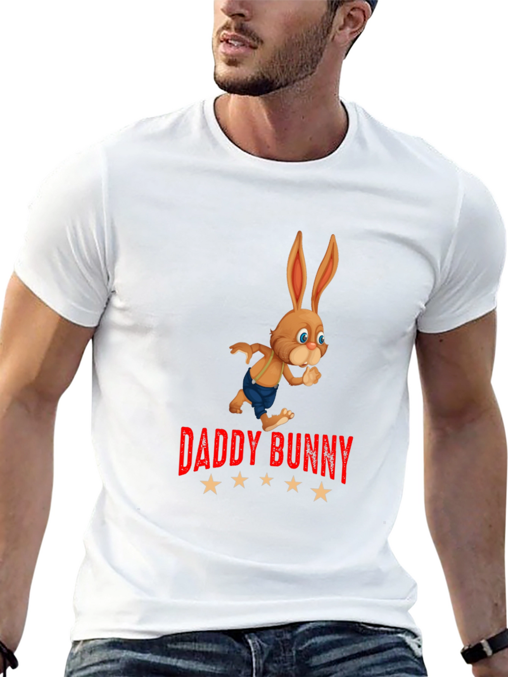 Daddy Bunny T-Shirt - Cute Easter Tee