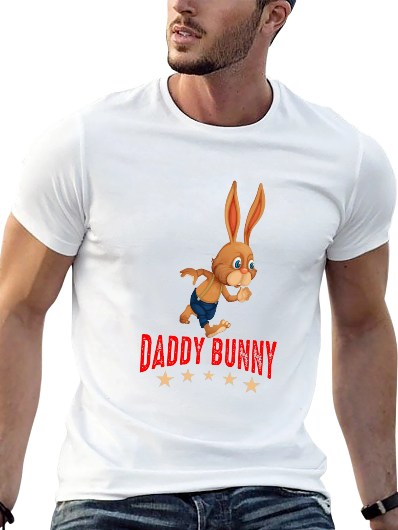 Daddy Bunny T-Shirt - Cute Easter Tee
