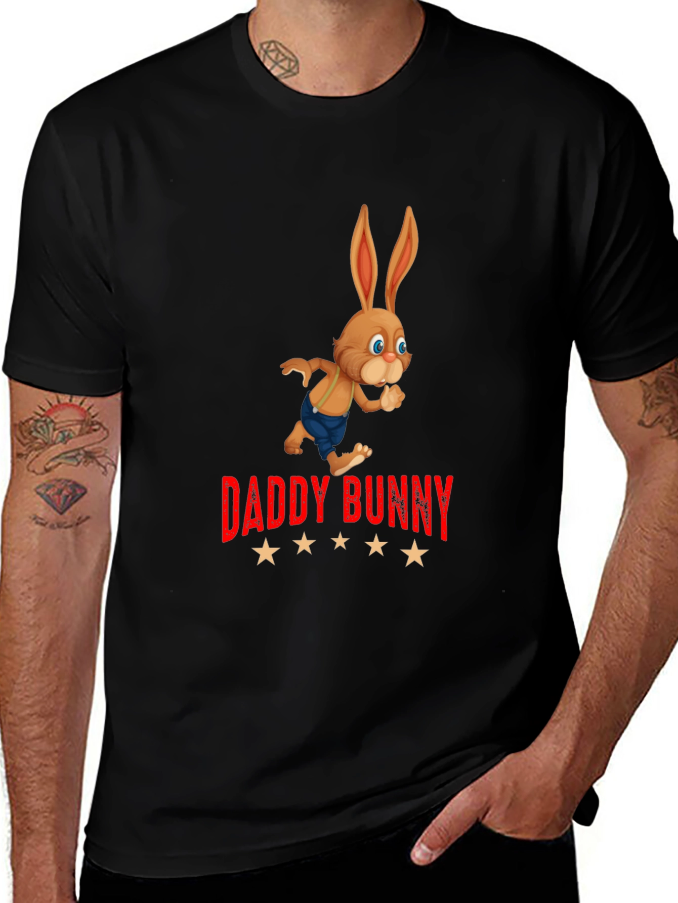 Daddy Bunny T-Shirt - Cute Easter Tee