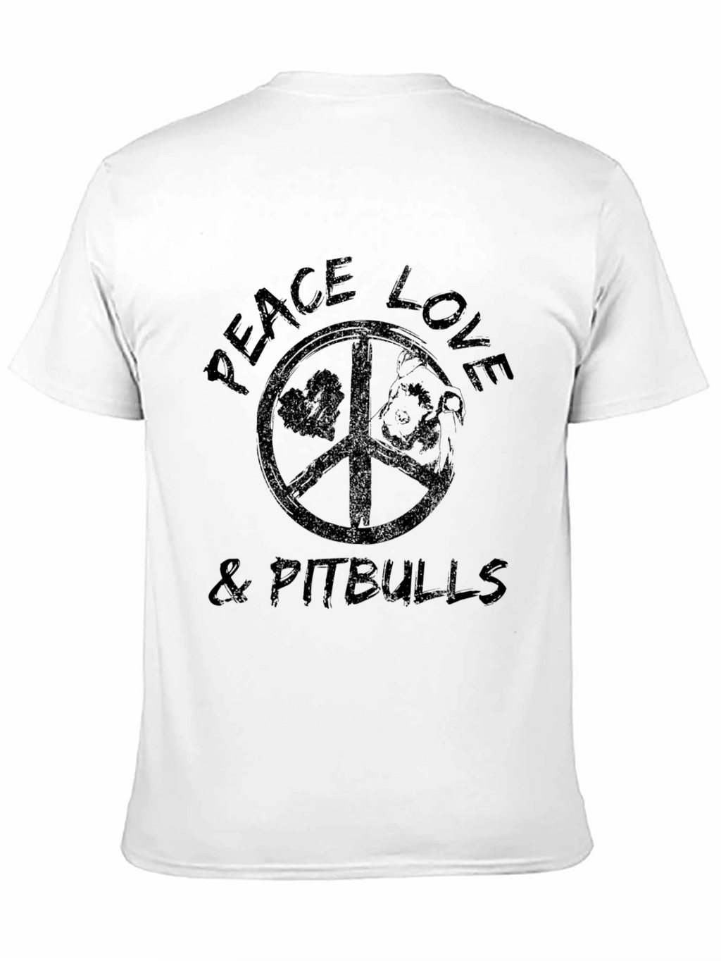 Peace Love & Pitbulls T-Shirt