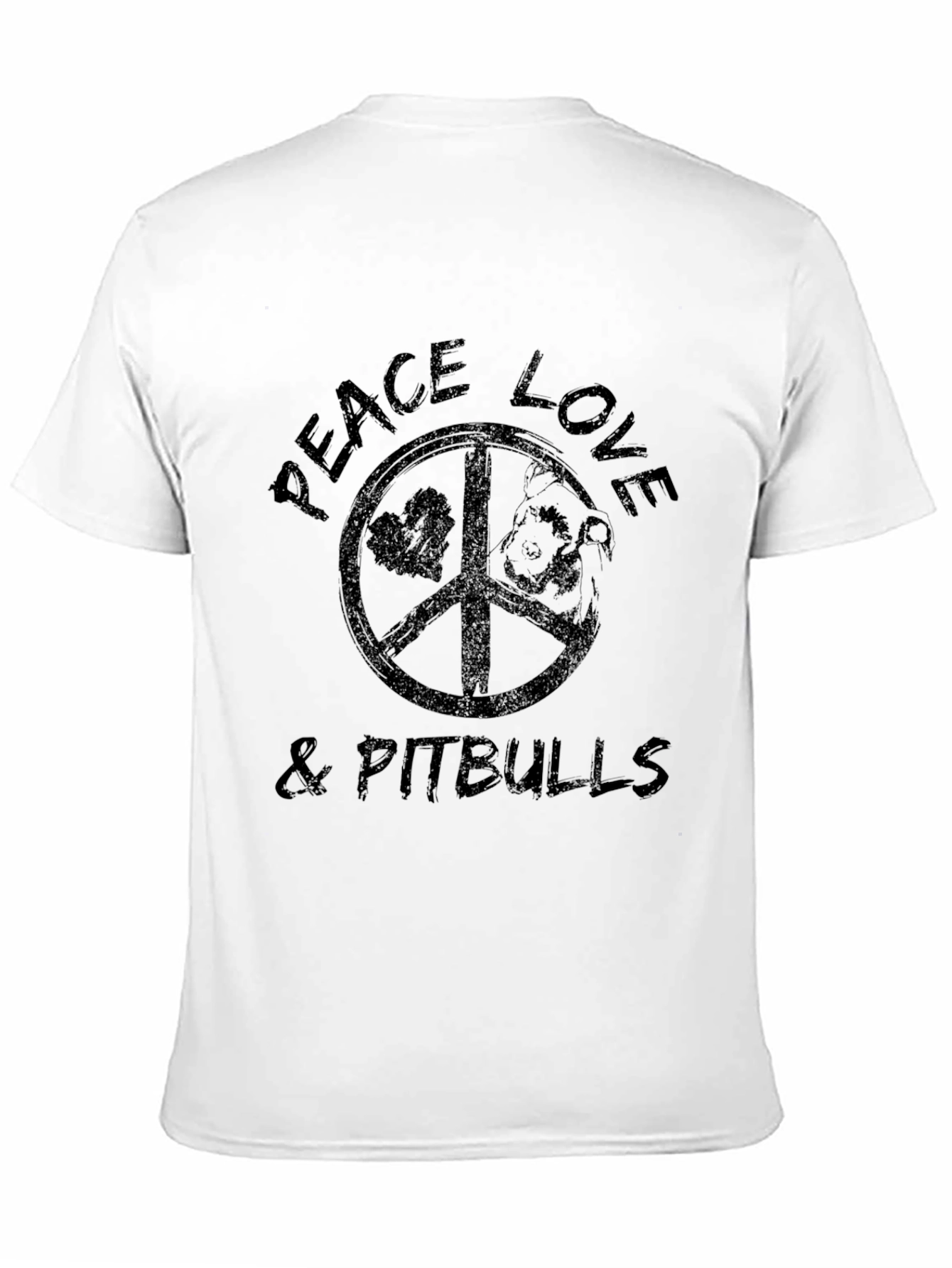Peace Love & Pitbulls T-Shirt