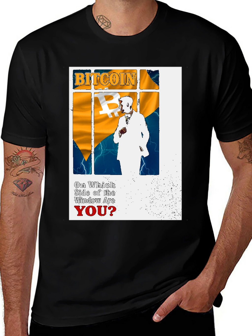 Bitcoin Window T-Shirt