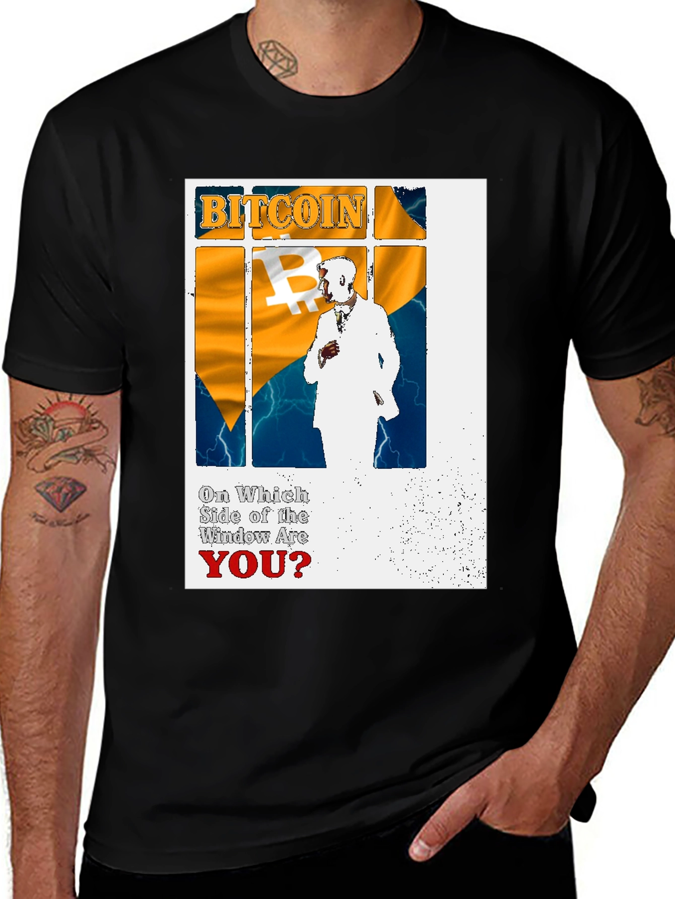 Bitcoin Window T-Shirt