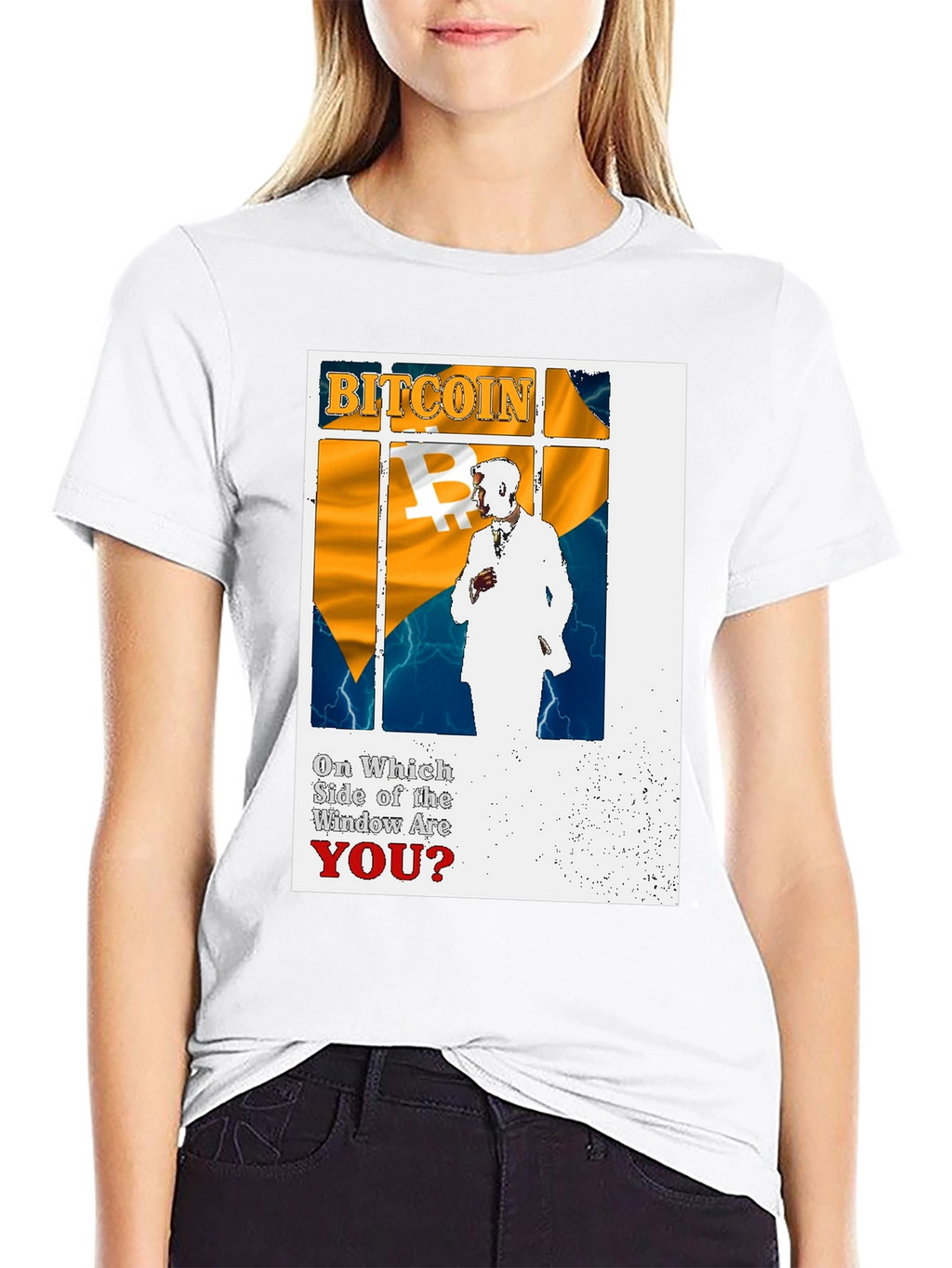 Bitcoin Window T-Shirt