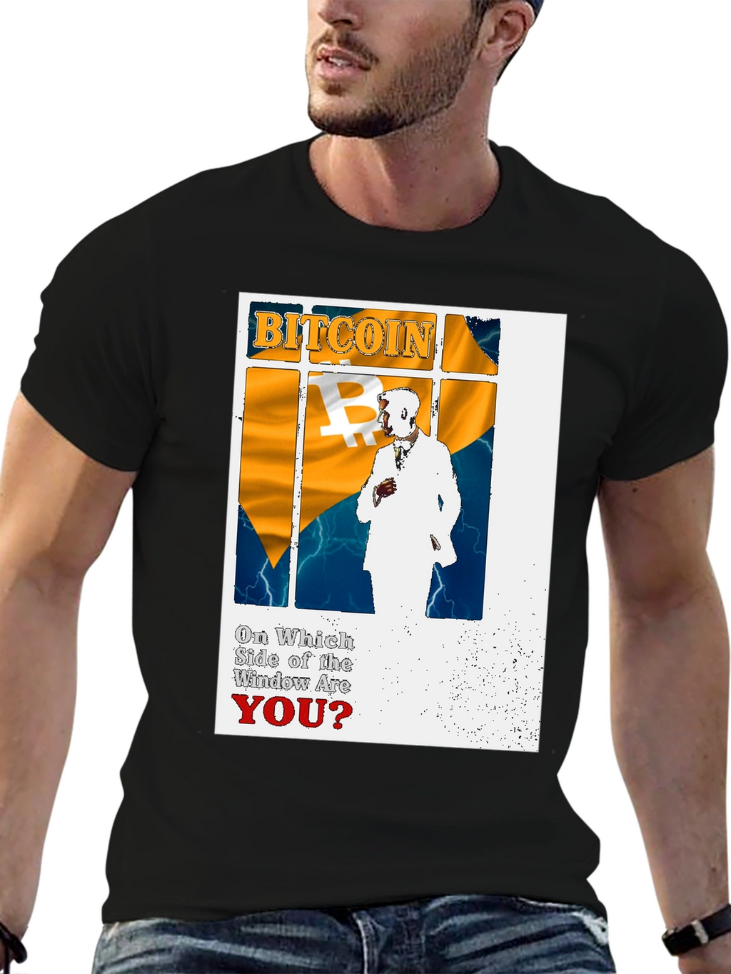 Bitcoin Window T-Shirt