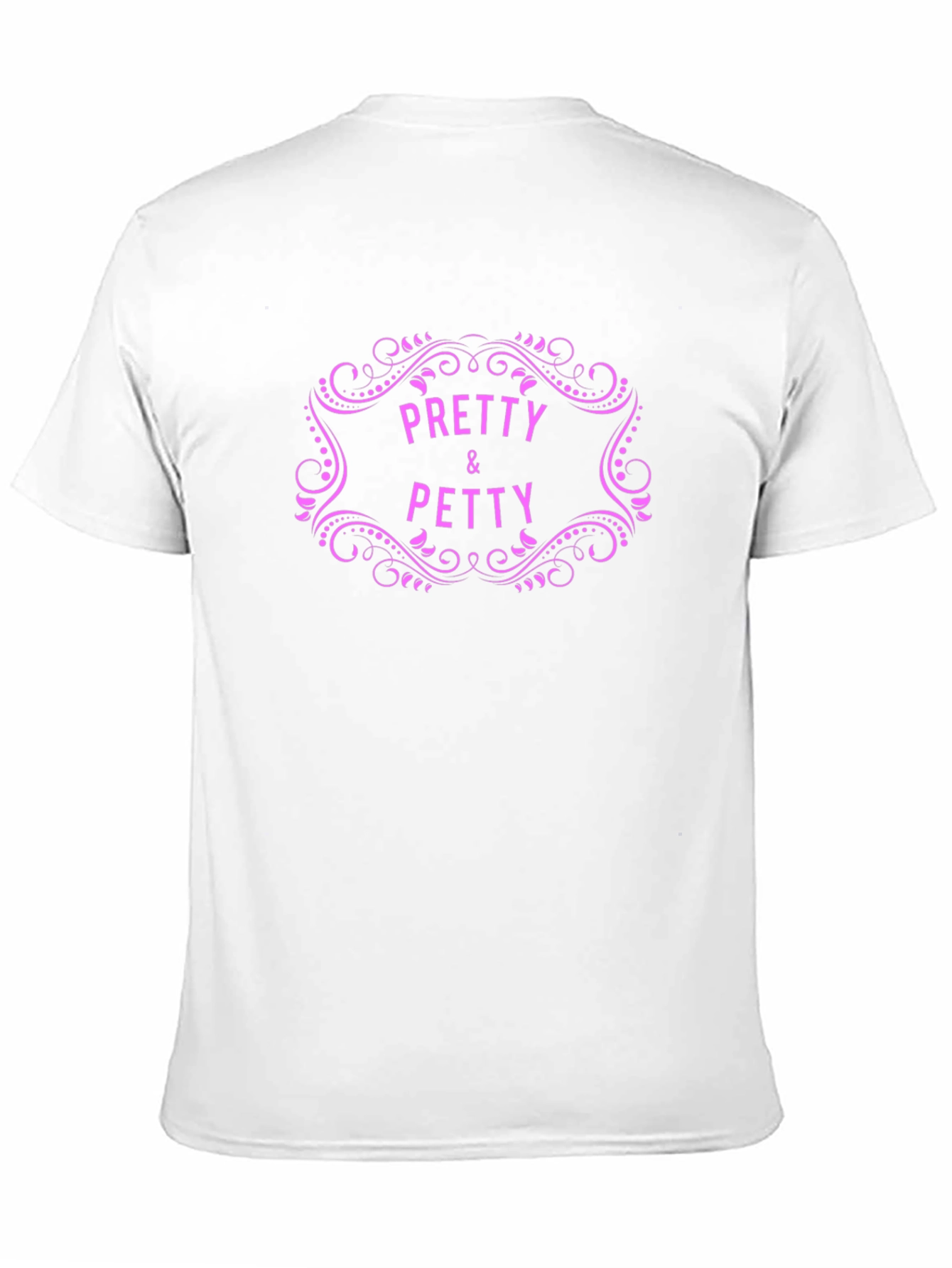 Pretty & Petty Graphic Tee - Unisex Black Shirt
