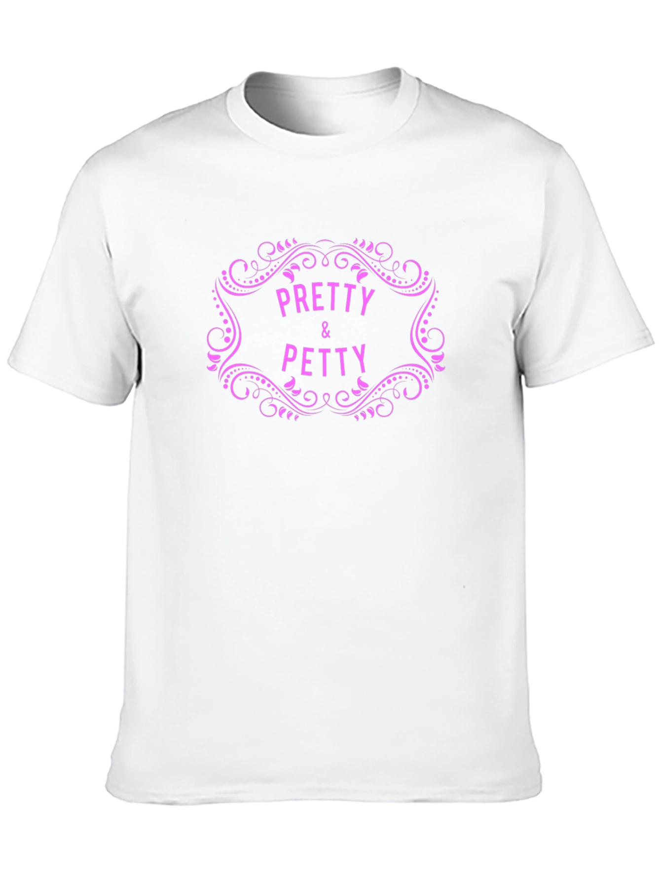 Pretty & Petty Graphic Tee - Unisex Black Shirt