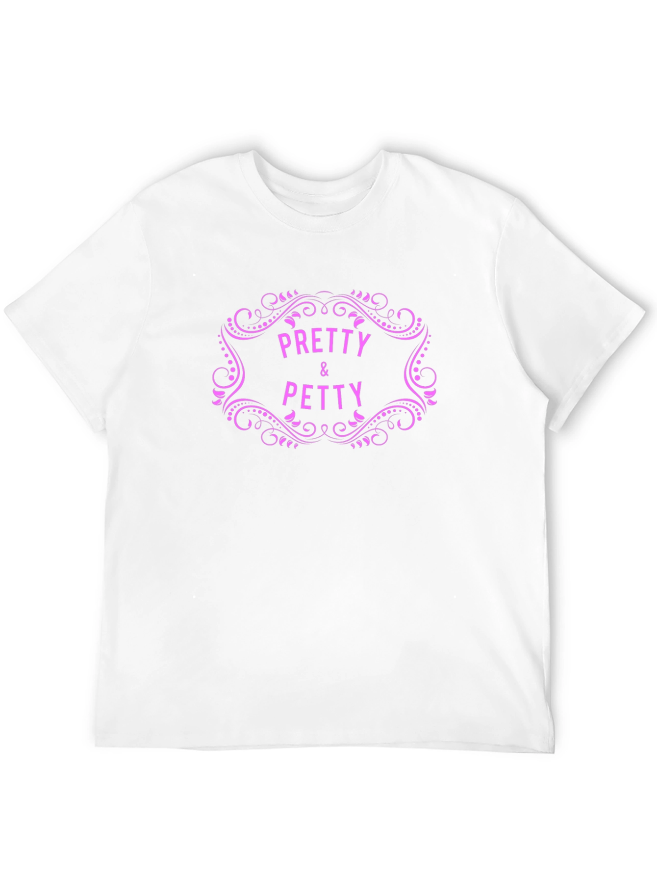 Pretty & Petty Graphic Tee - Unisex Black Shirt