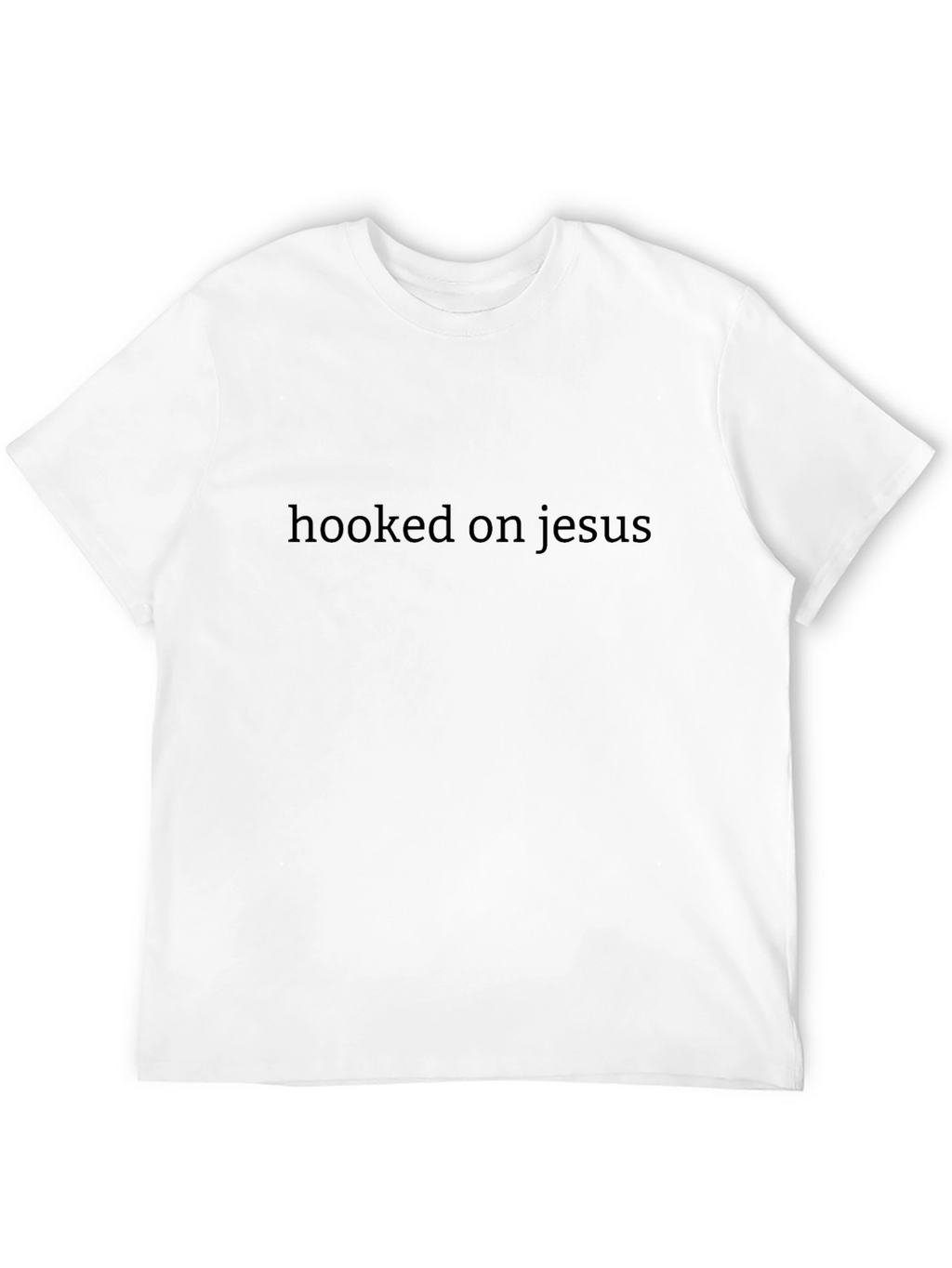 Hooked on Jesus Black T-Shirt