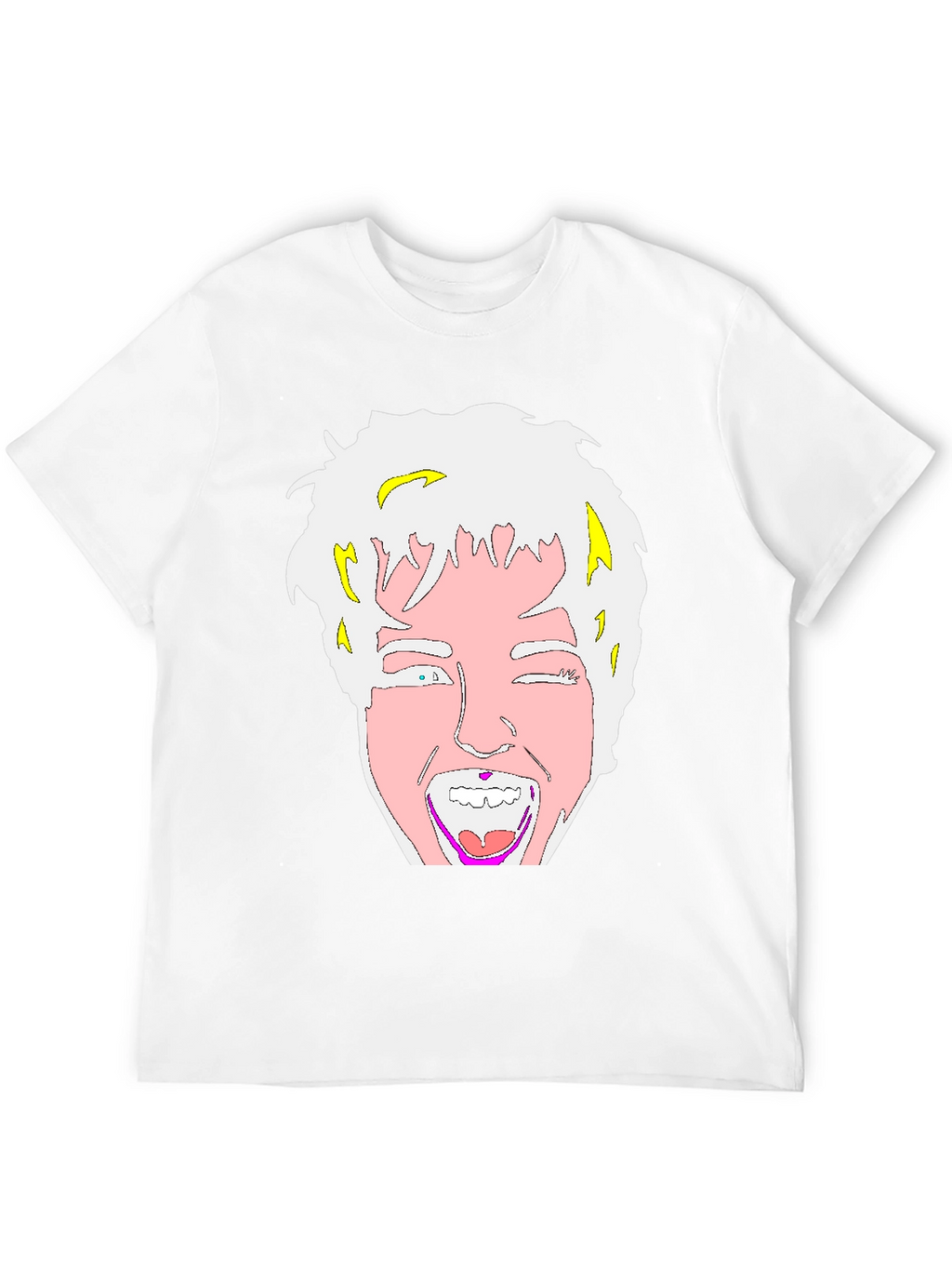 Cartoon Graphic Black T-Shirt