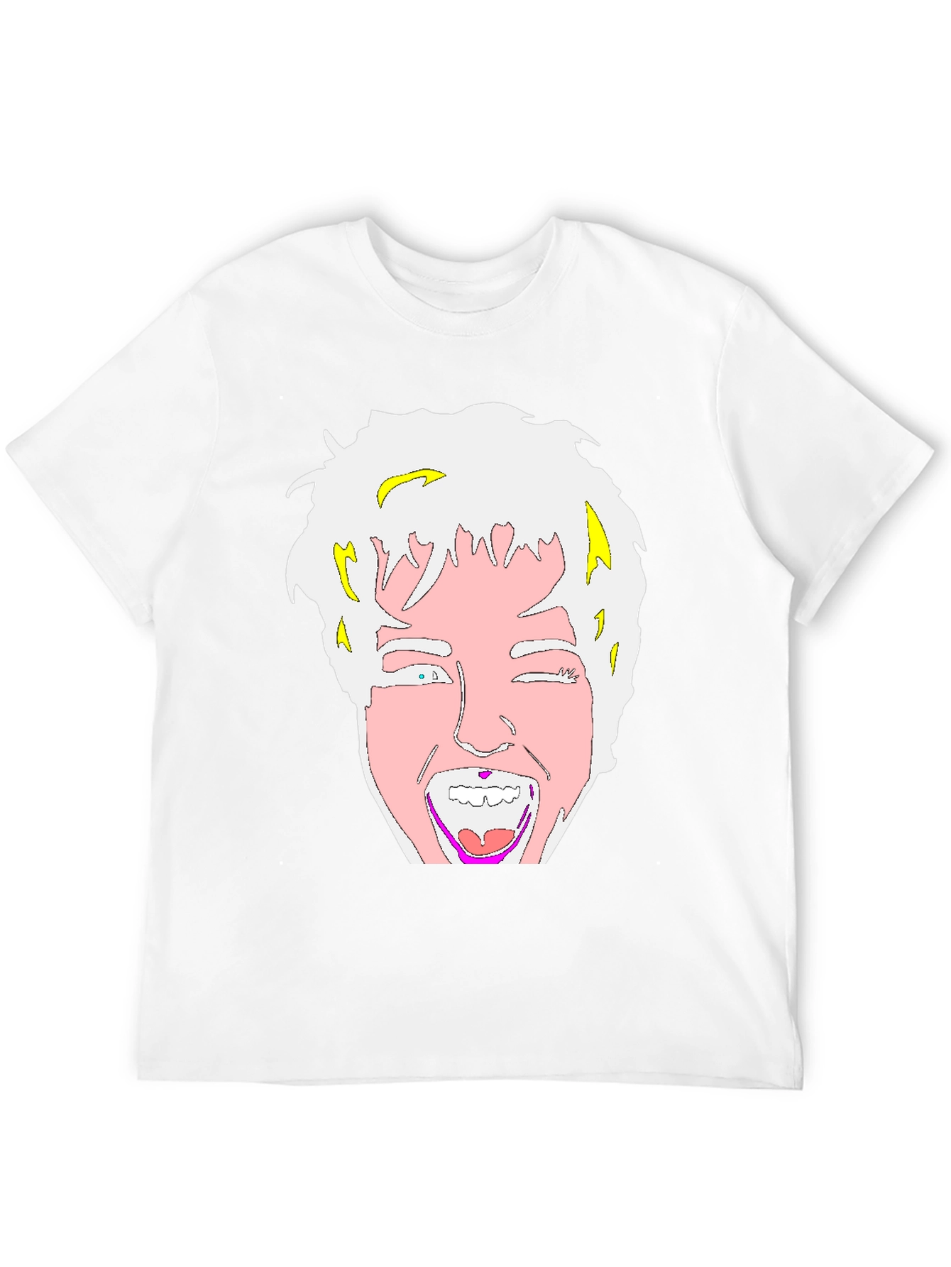 Cartoon Graphic Black T-Shirt