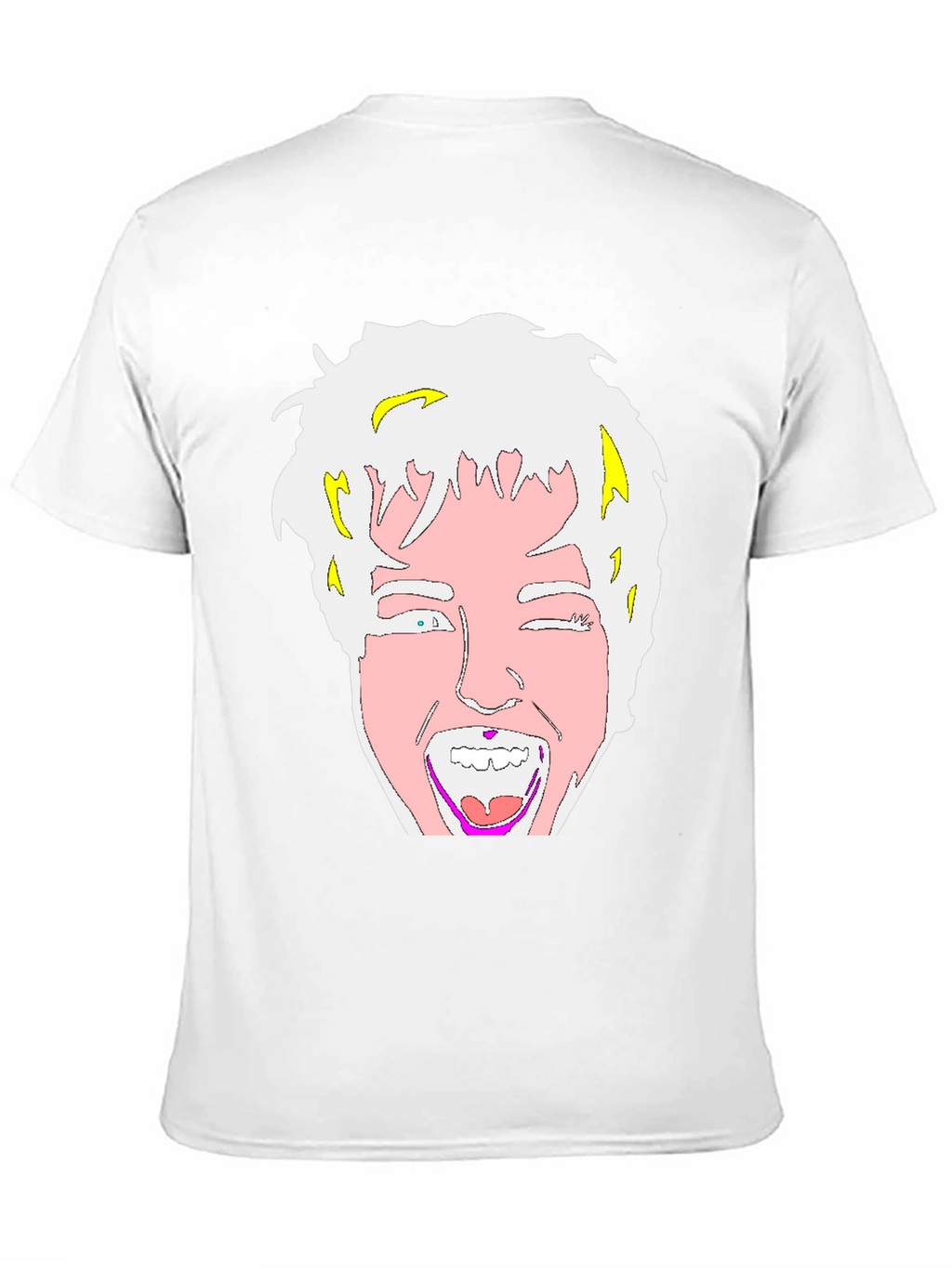 Cartoon Graphic Black T-Shirt