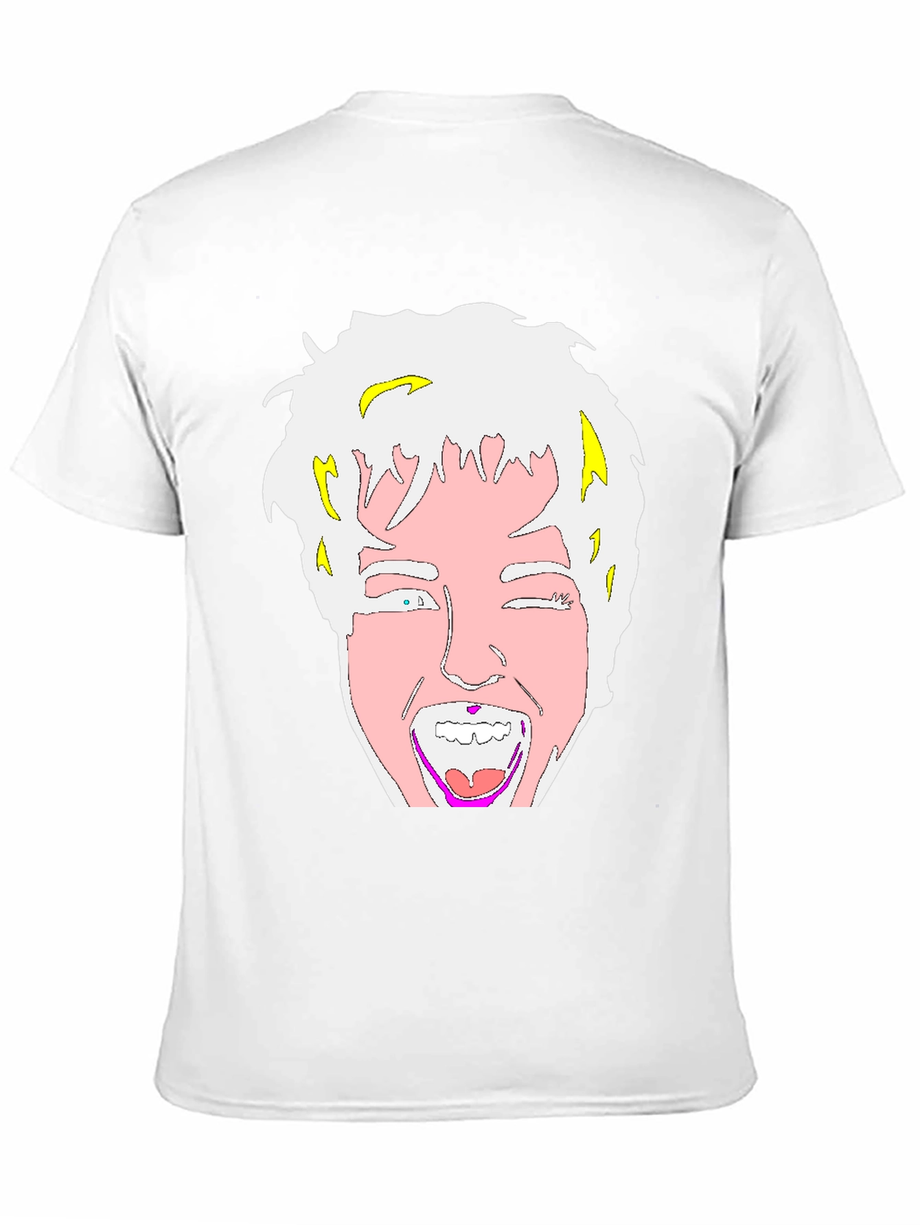 Cartoon Graphic Black T-Shirt