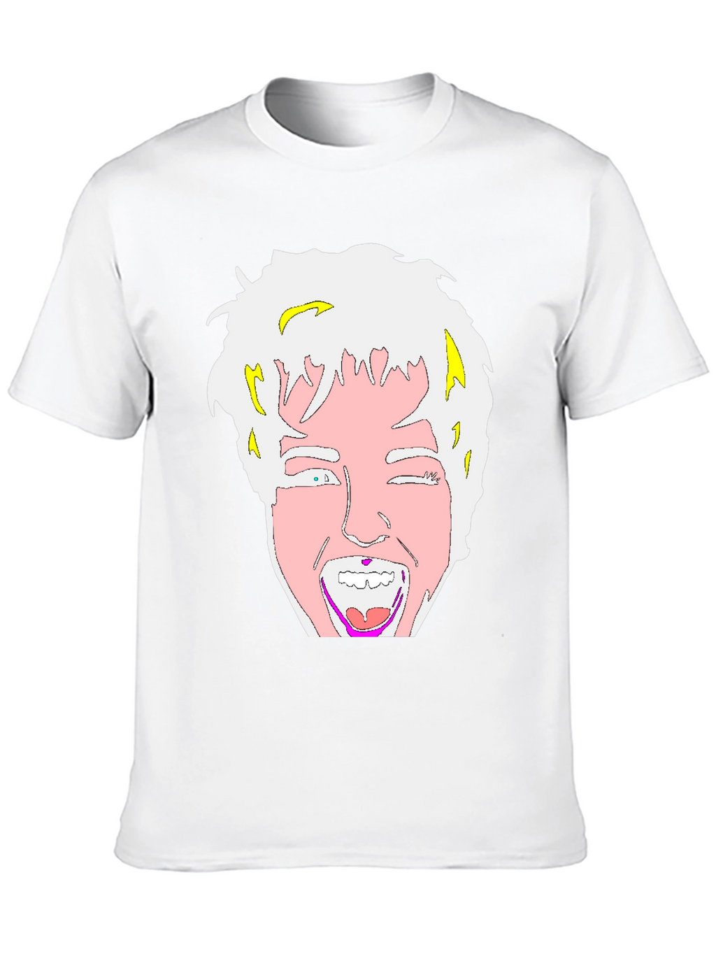 Cartoon Graphic Black T-Shirt