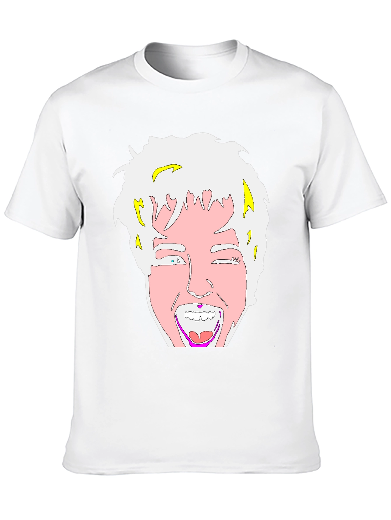 Cartoon Graphic Black T-Shirt