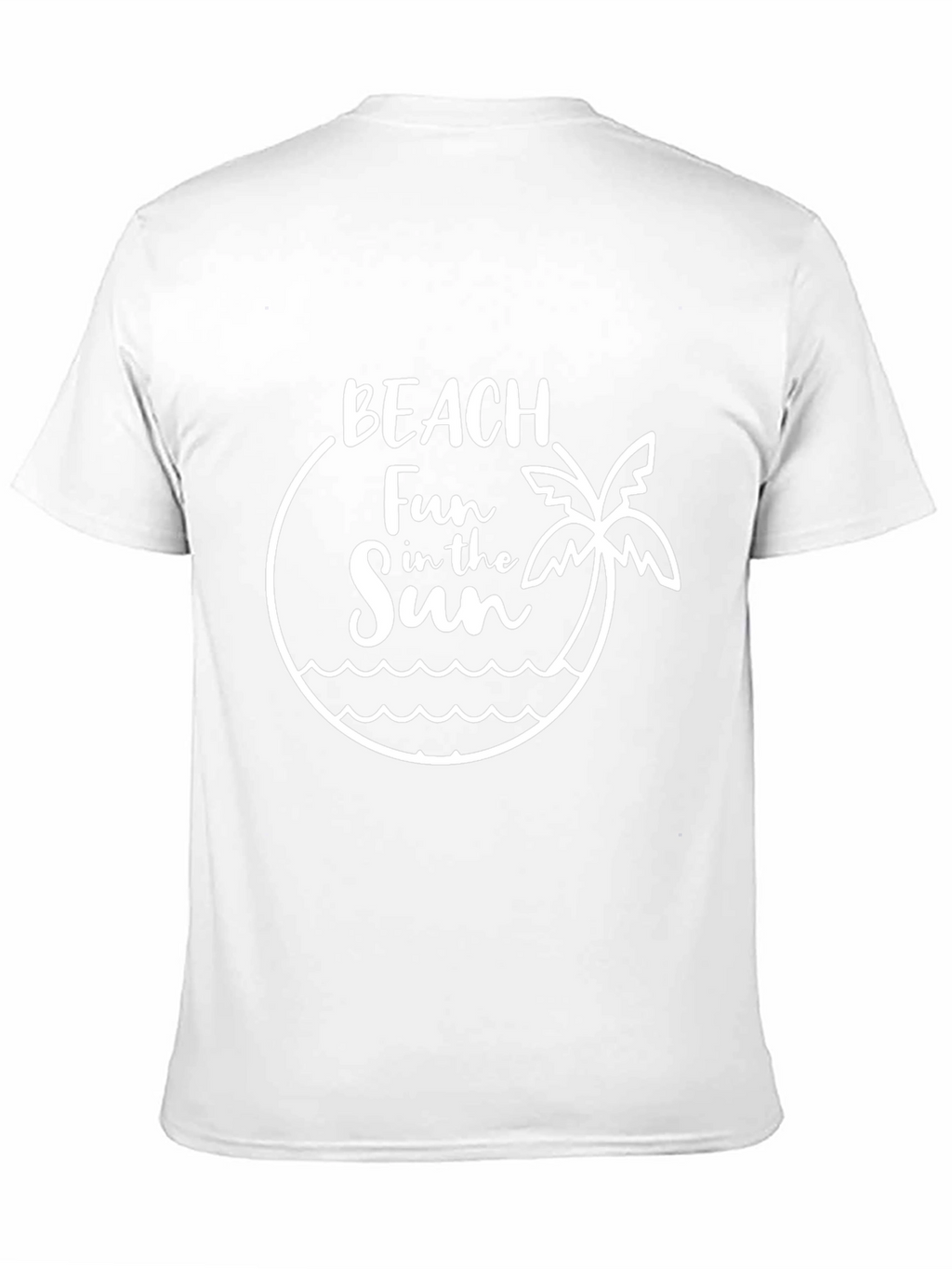 Beach Fun in the Sun Graphic Tee - Black