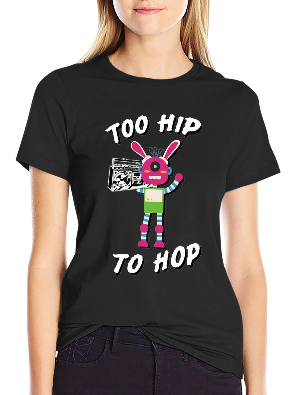 Too Hip to Hop Graphic T-Shirt
