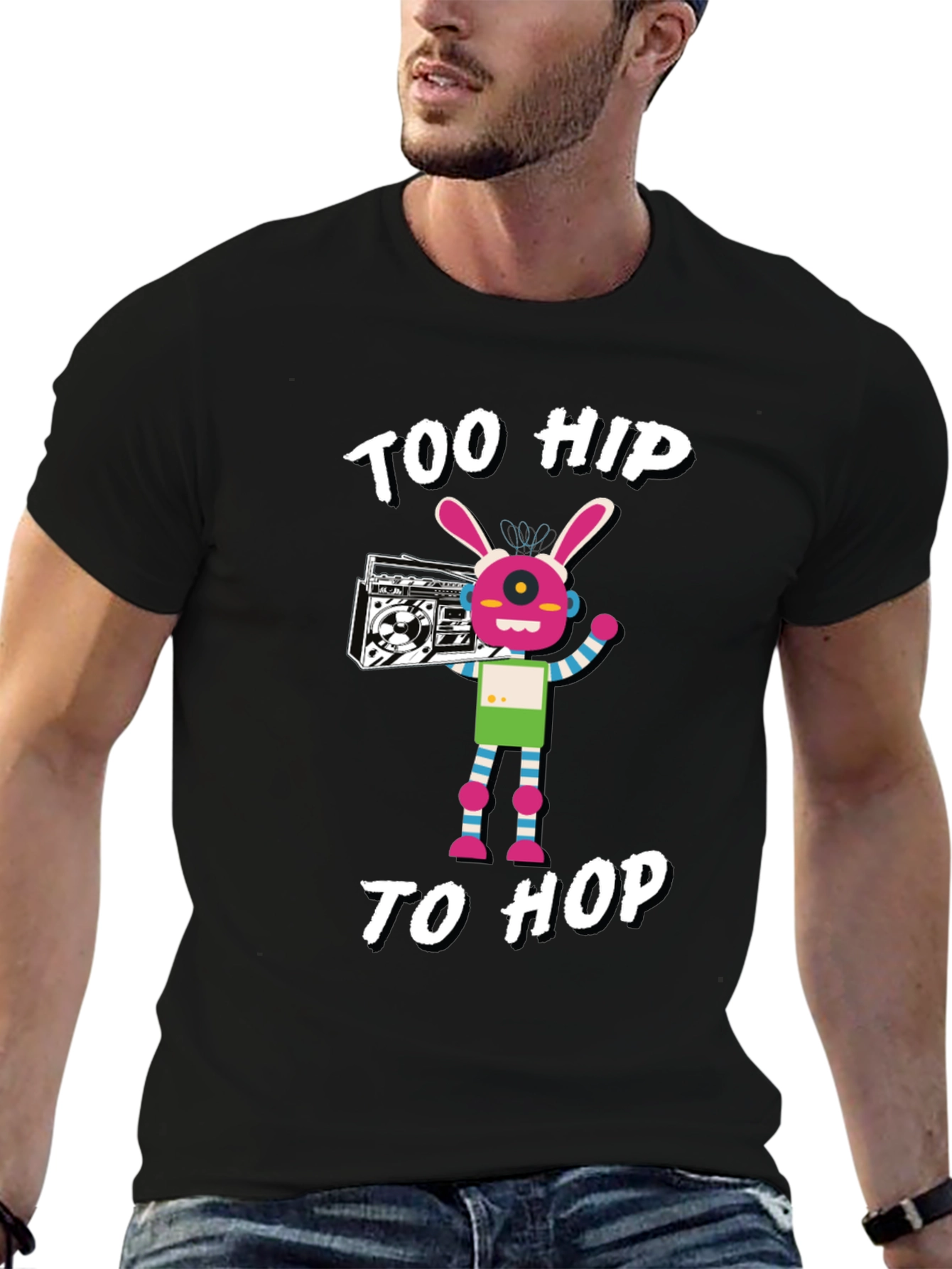 Too Hip to Hop Graphic T-Shirt