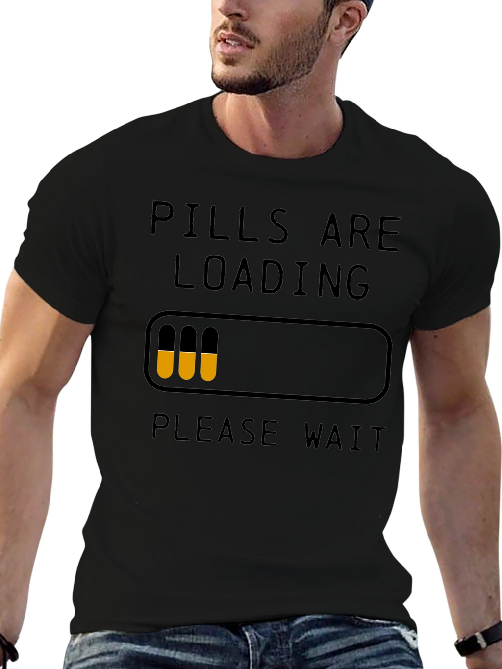 Pills Are Loading Funny Graphic T-Shirt