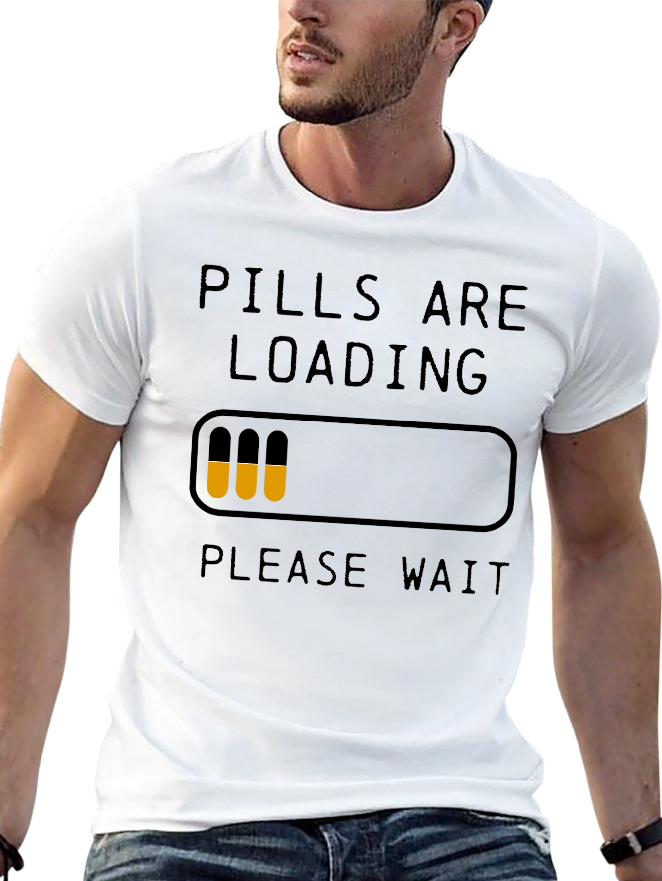 Pills Are Loading Funny Graphic T-Shirt