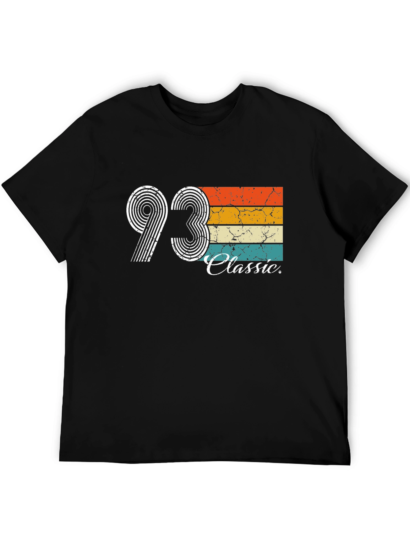 93 Classic Retro Graphic T-Shirt