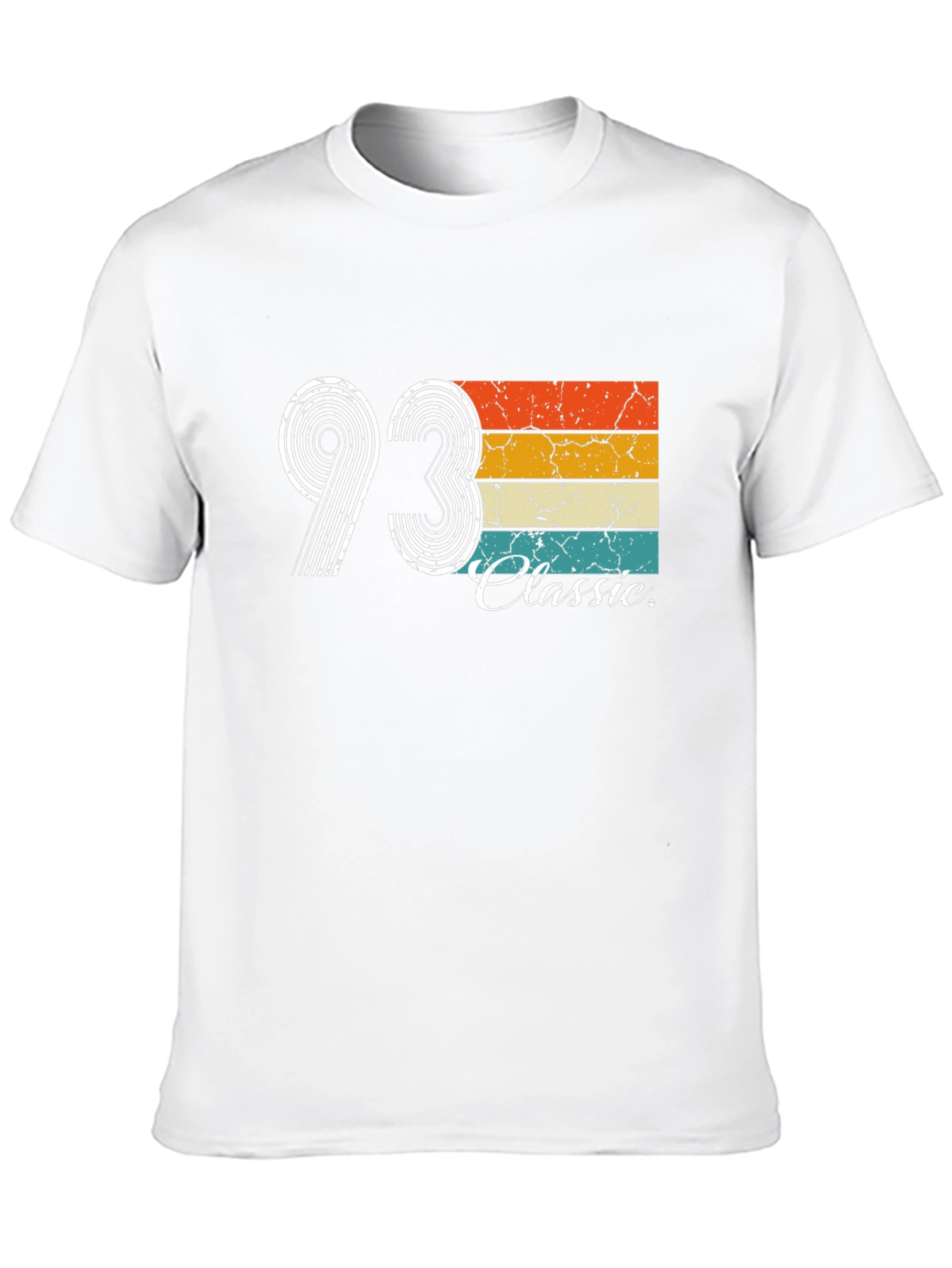 93 Classic Retro Graphic T-Shirt