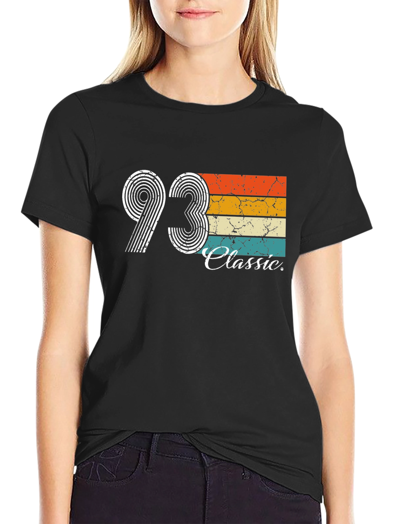 93 Classic Retro Graphic T-Shirt