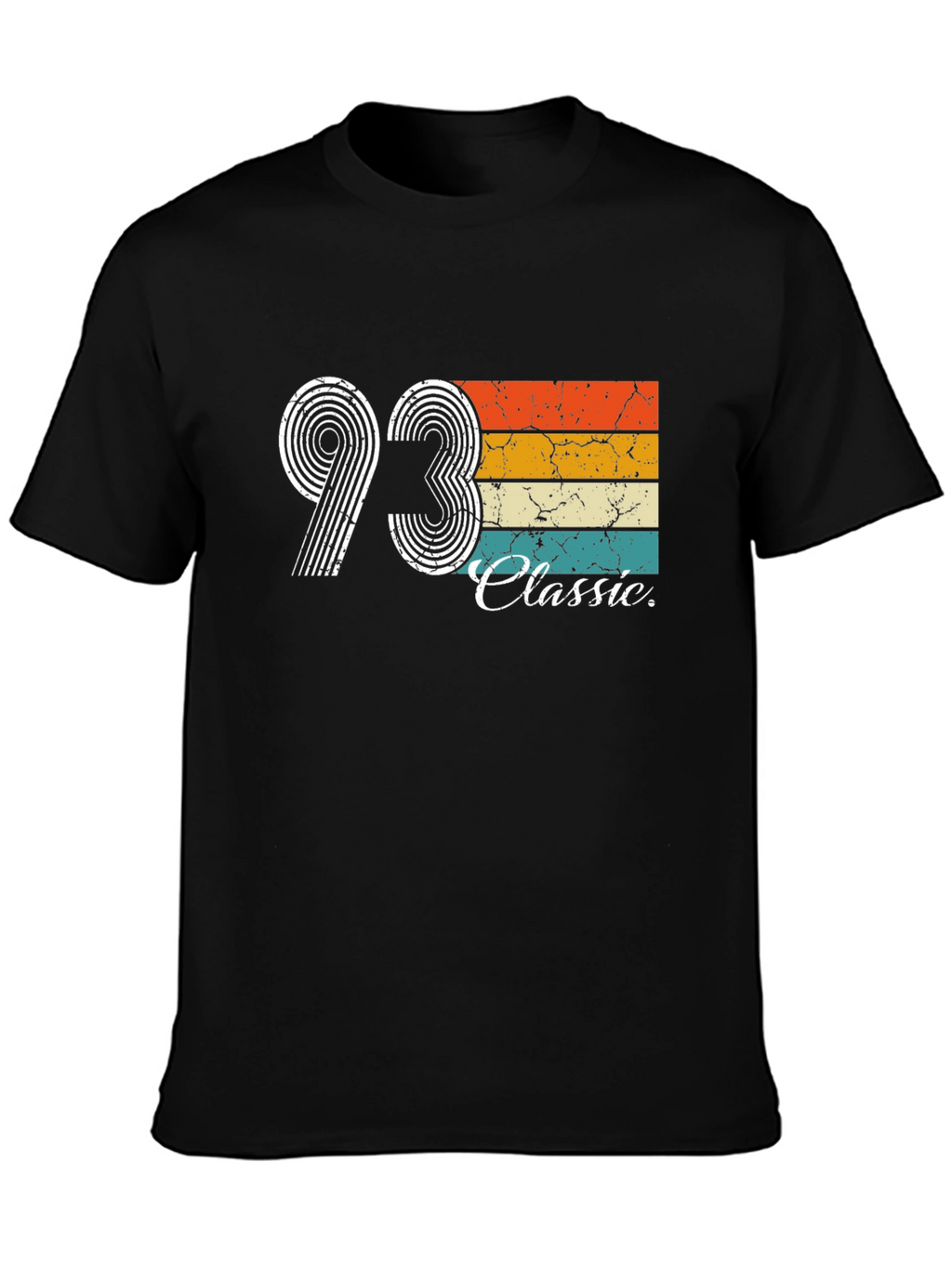93 Classic Retro Graphic T-Shirt
