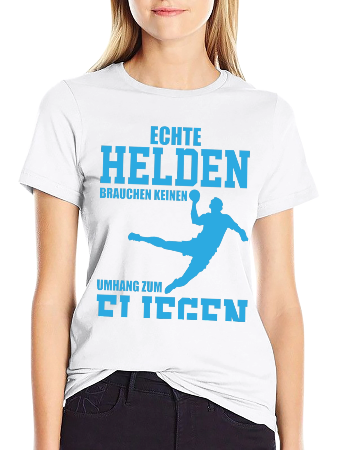 Echte Helden T-Shirt - Handball Design