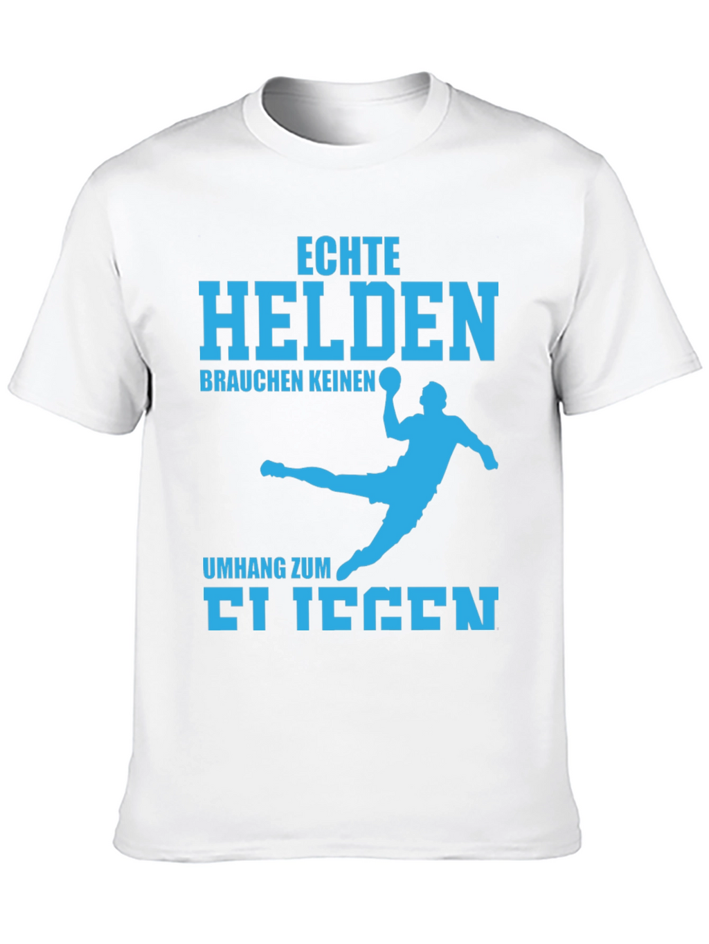 Echte Helden T-Shirt - Handball Design