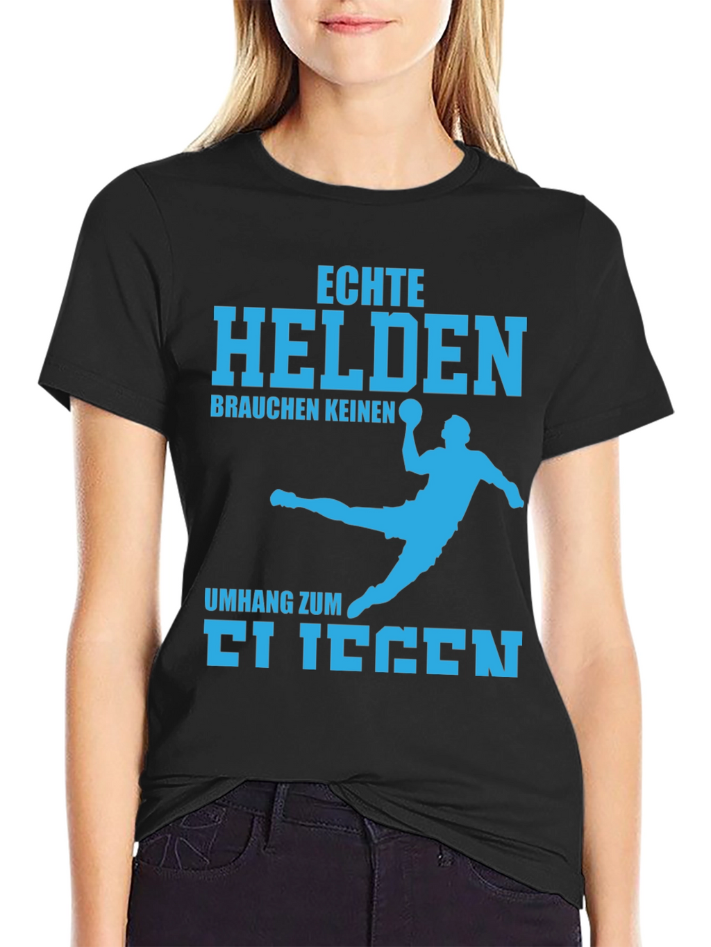 Echte Helden T-Shirt - Handball Design