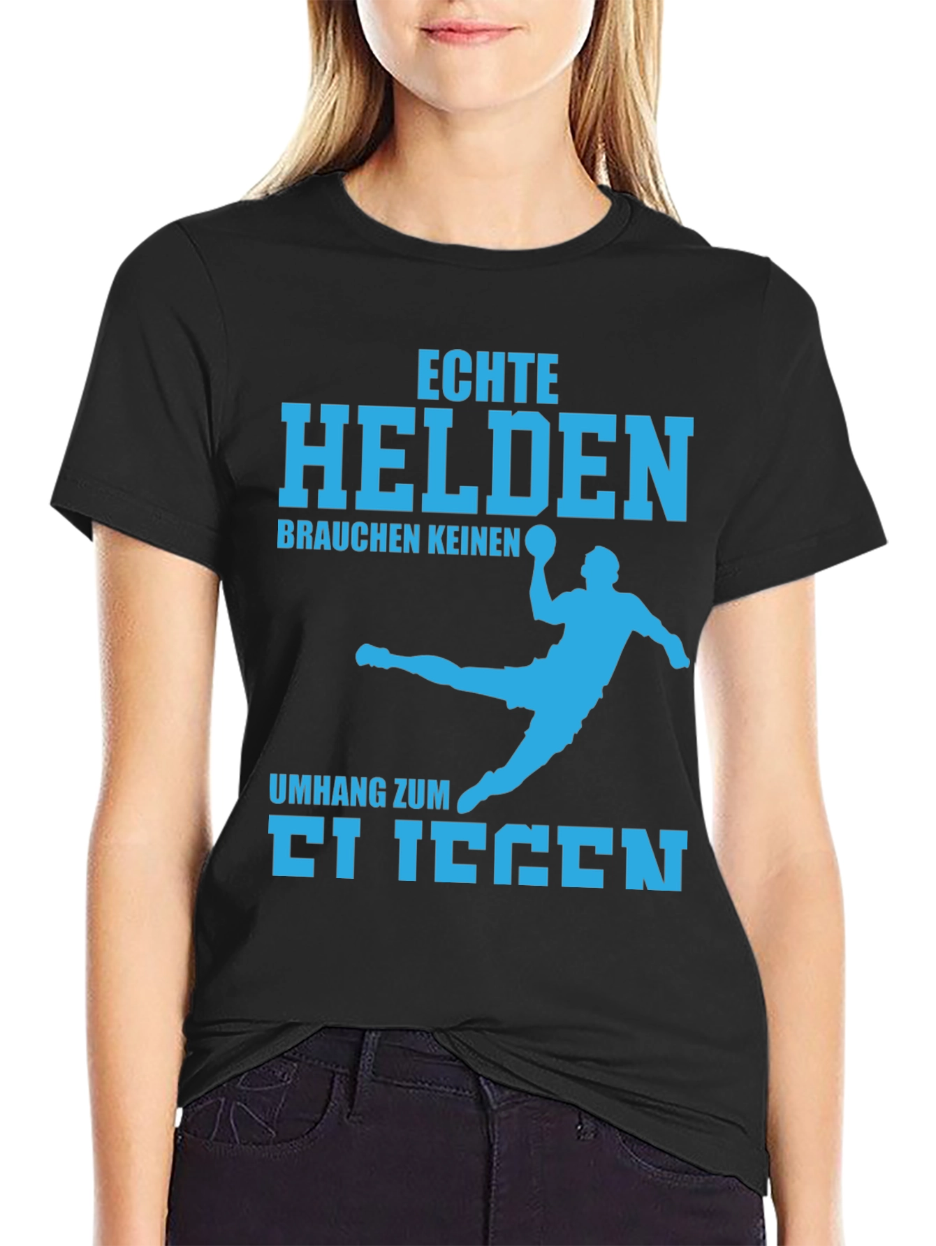 Echte Helden T-Shirt - Handball Design