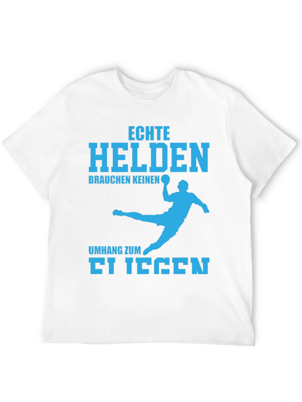 Echte Helden T-Shirt - Handball Design