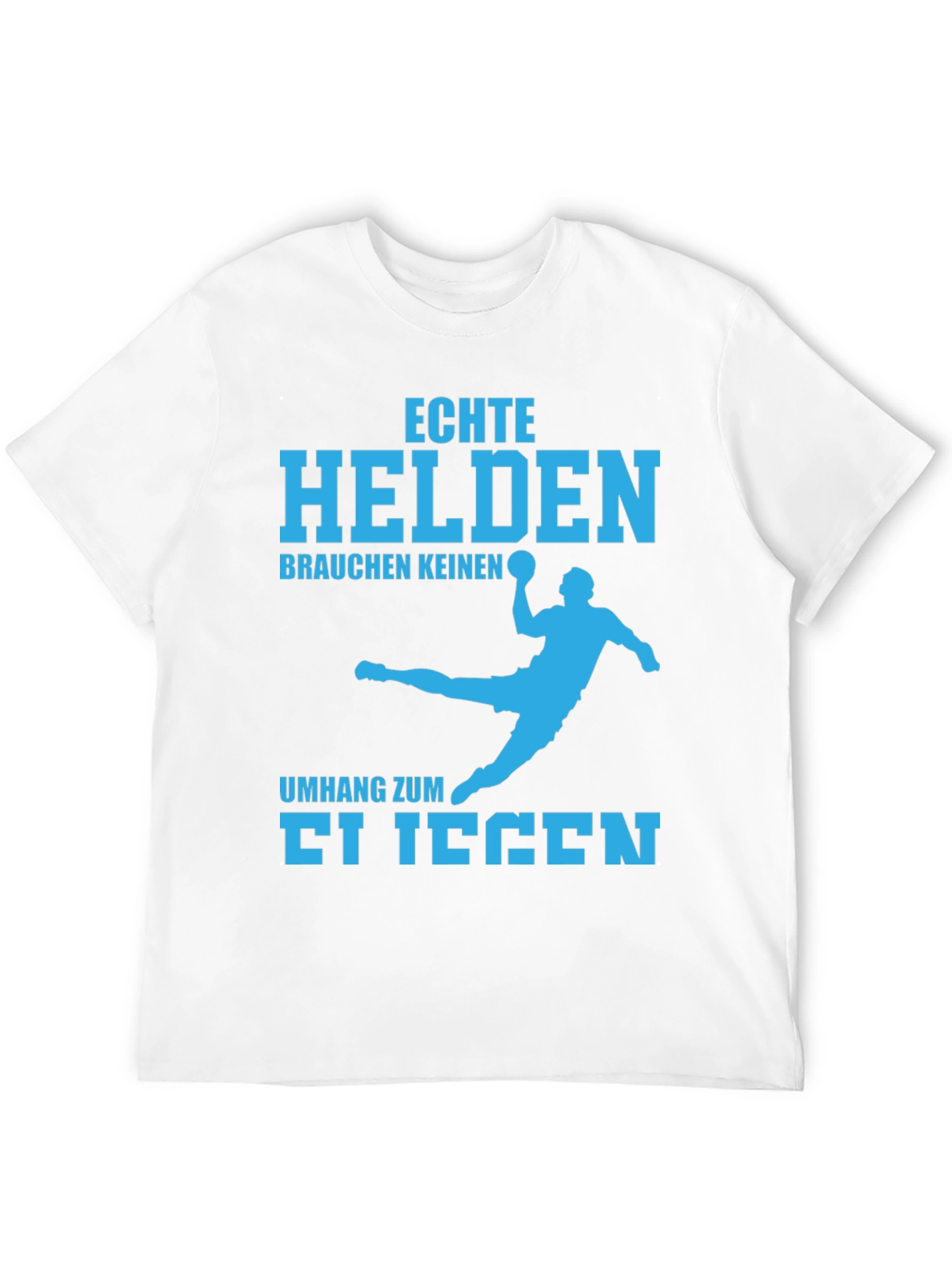 Echte Helden T-Shirt - Handball Design