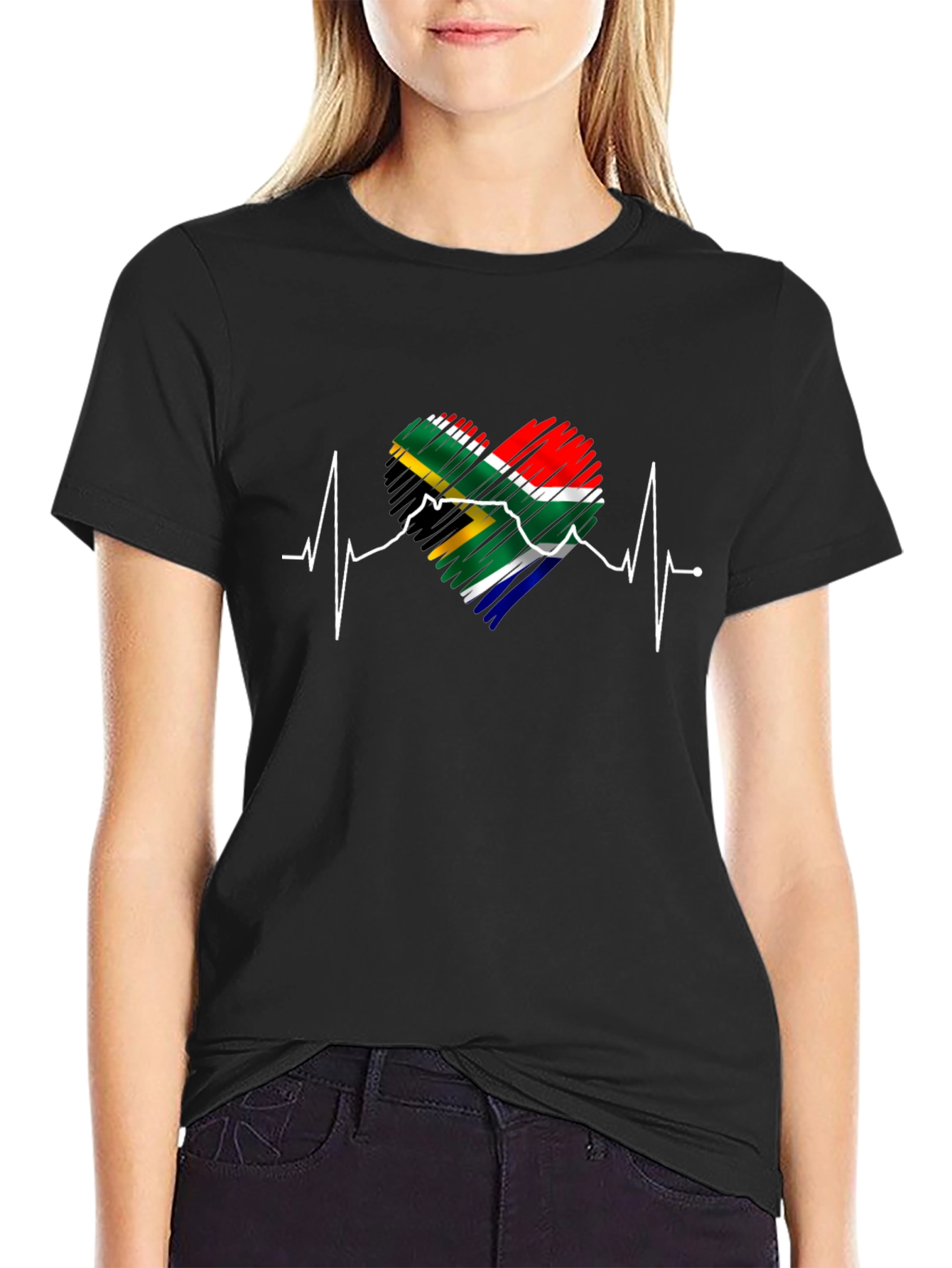 South Africa Heartbeat T-Shirt