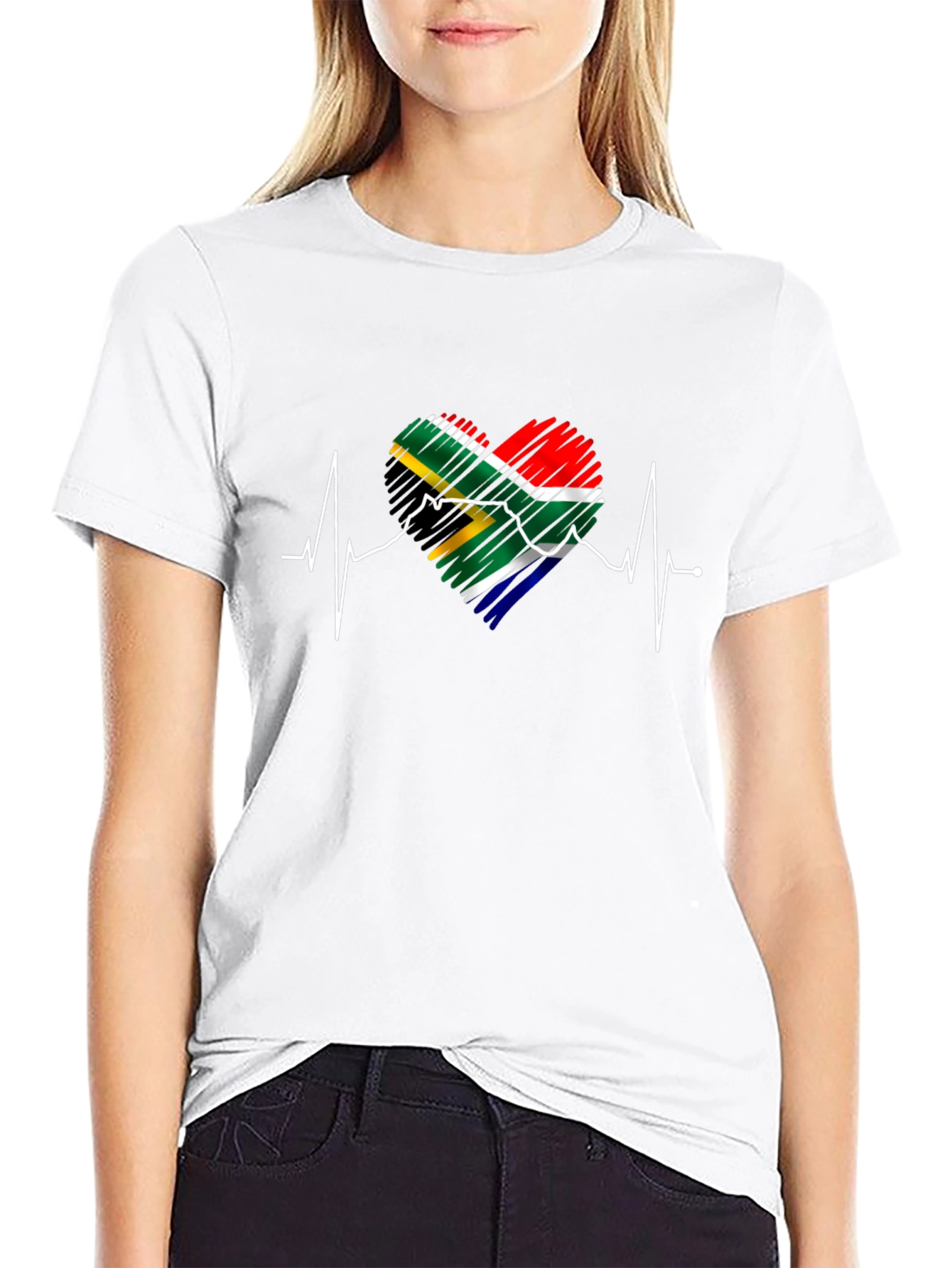 South Africa Heartbeat T-Shirt