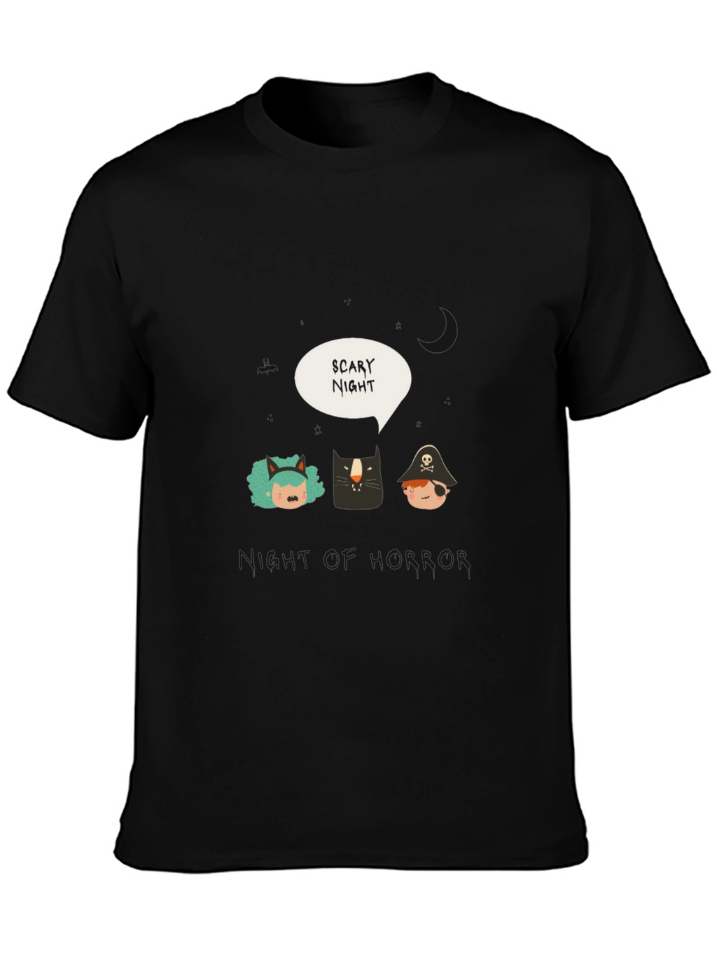 Scary Night Halloween T-Shirt