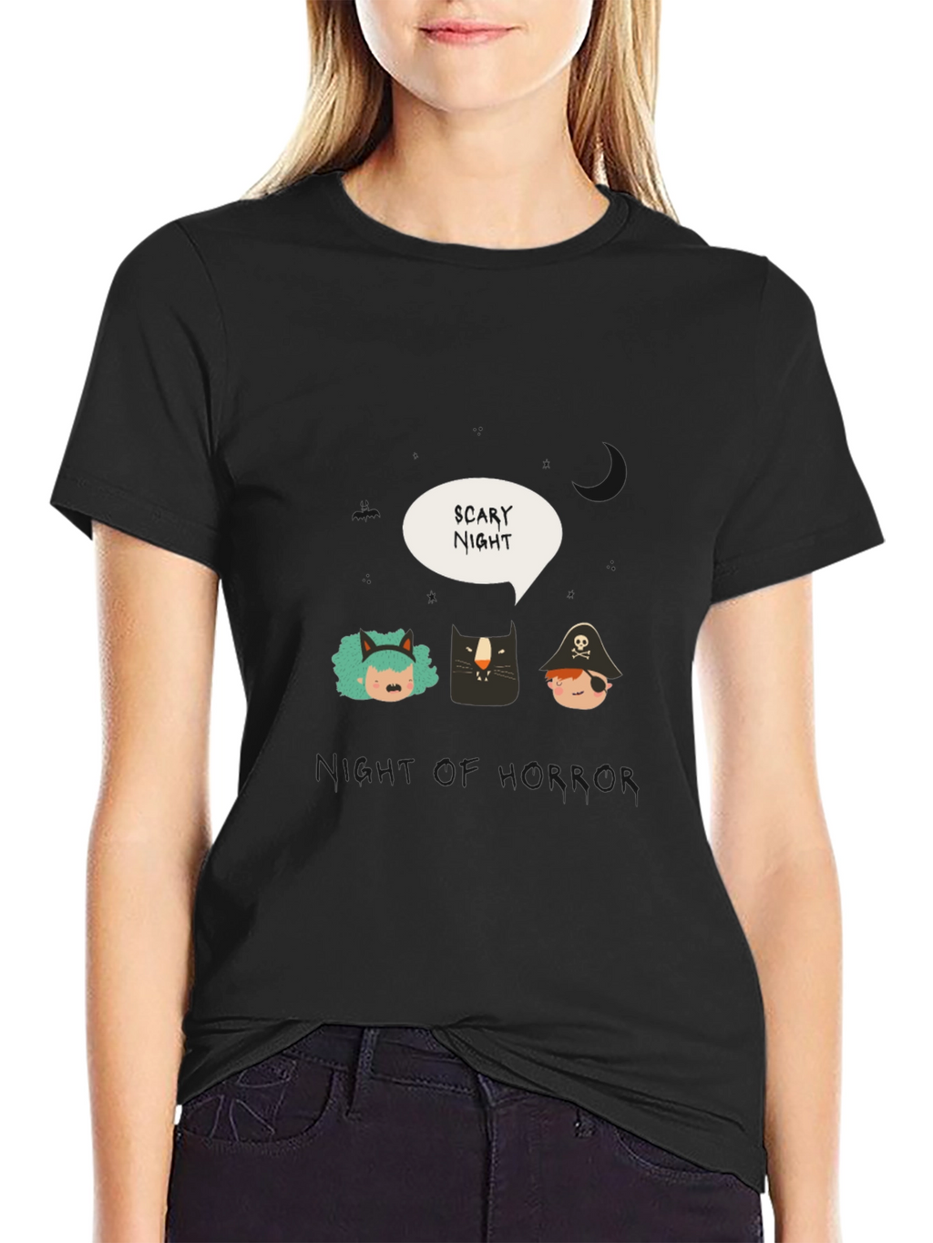 Scary Night Halloween T-Shirt