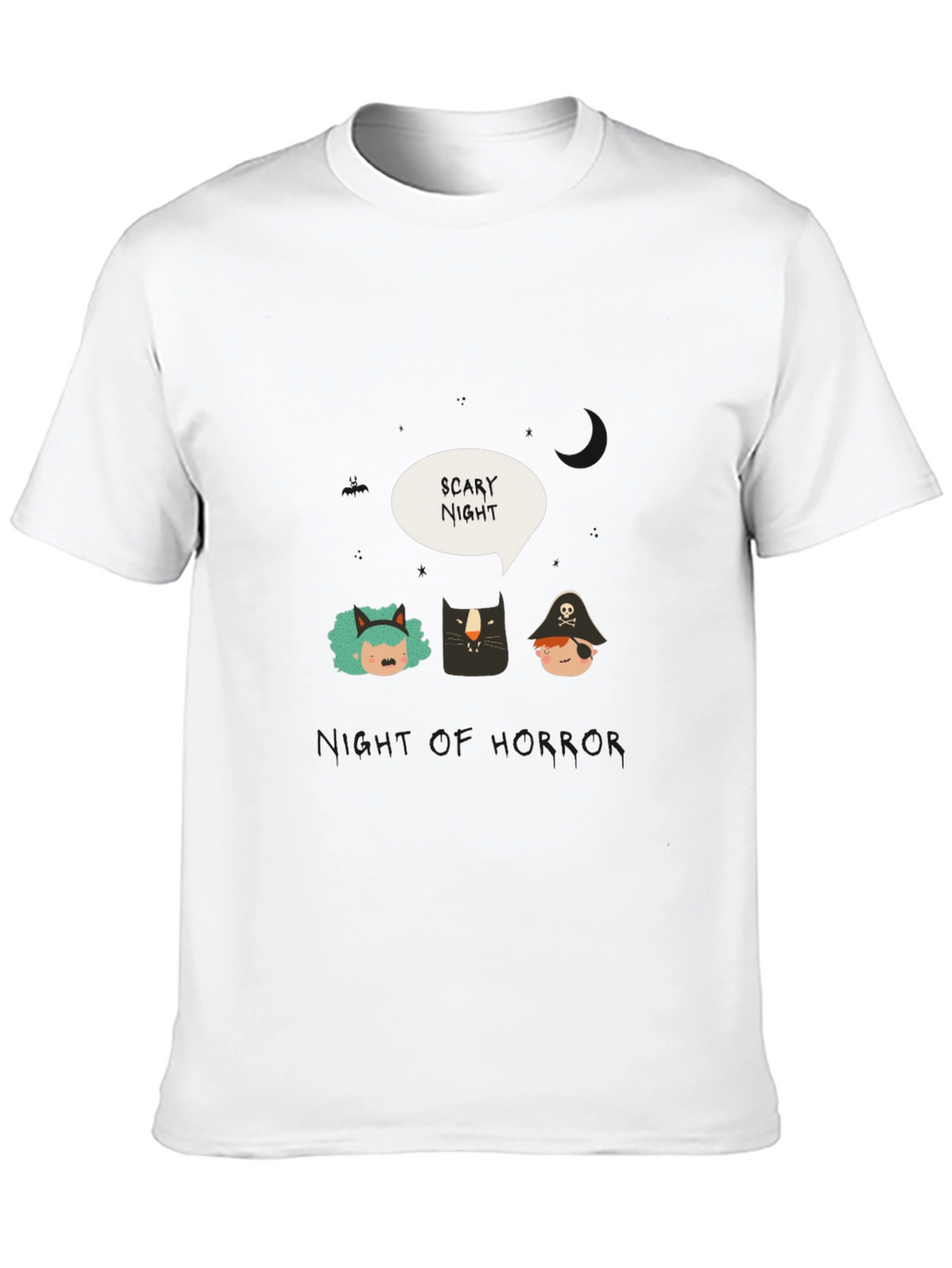 Scary Night Halloween T-Shirt
