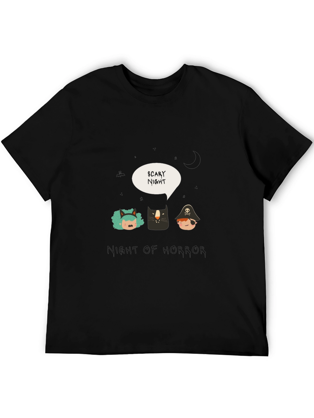 Scary Night Halloween T-Shirt