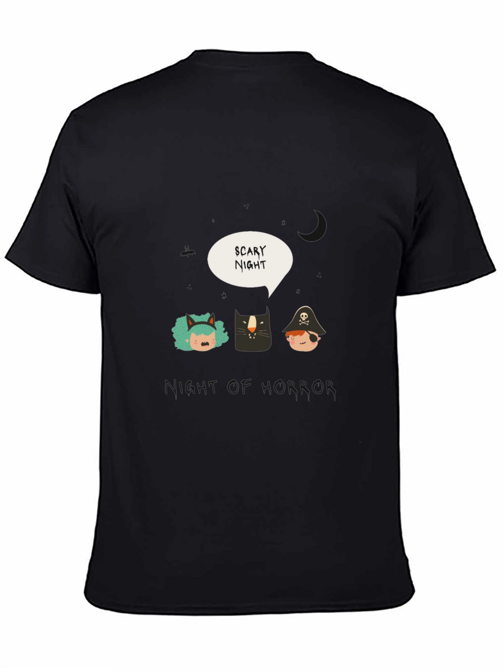 Scary Night Halloween T-Shirt