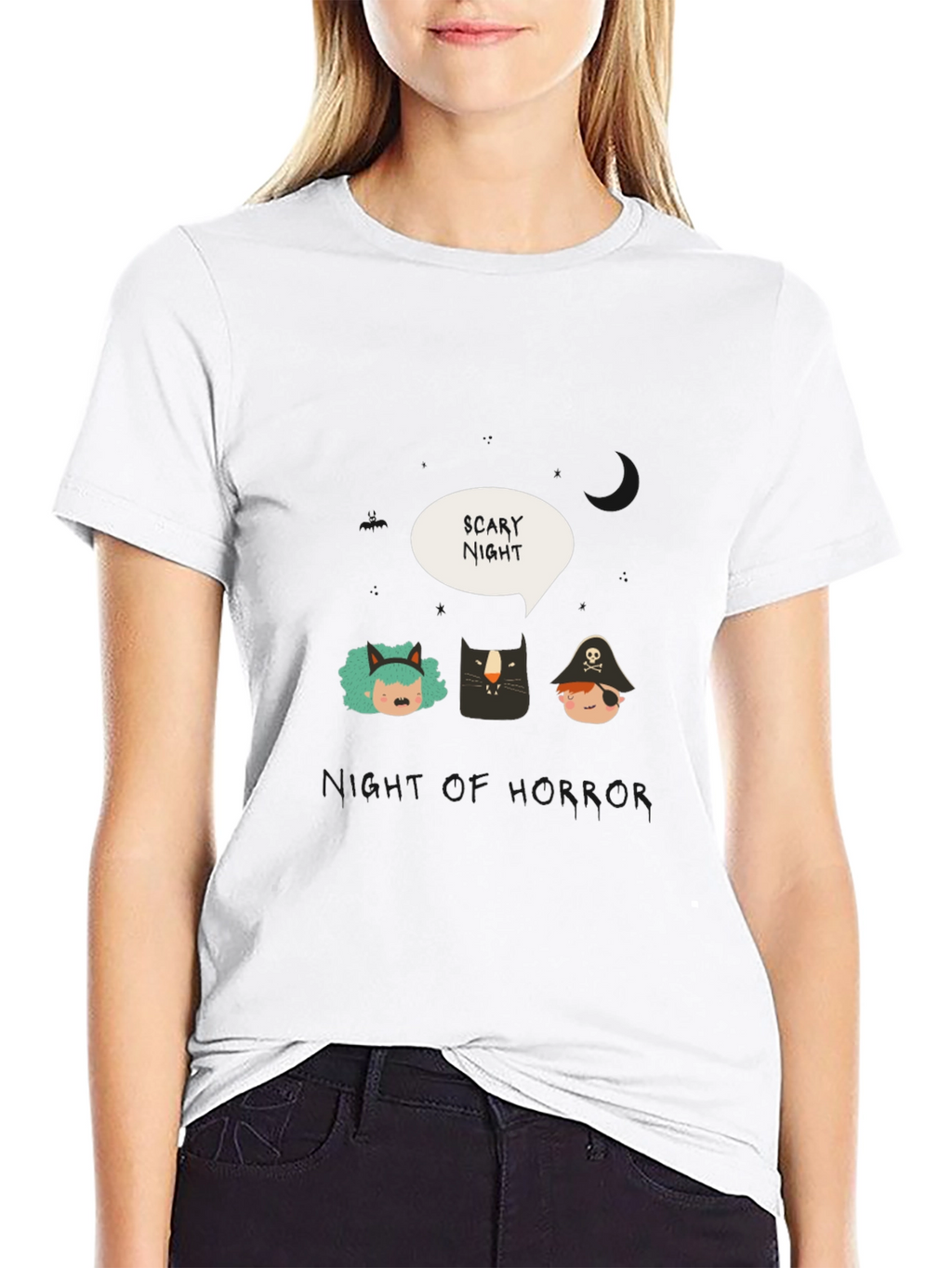 Scary Night Halloween T-Shirt