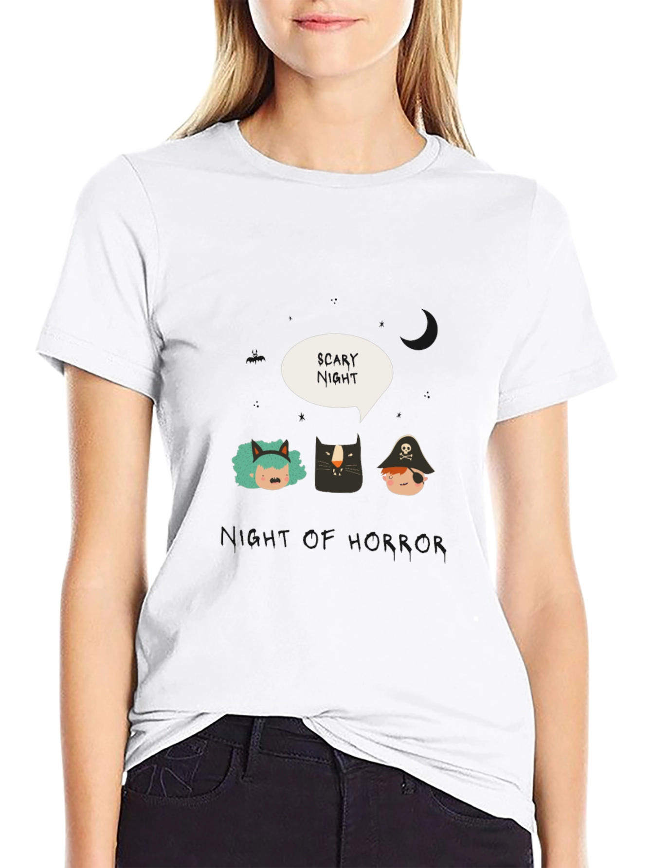 Scary Night Halloween T-Shirt