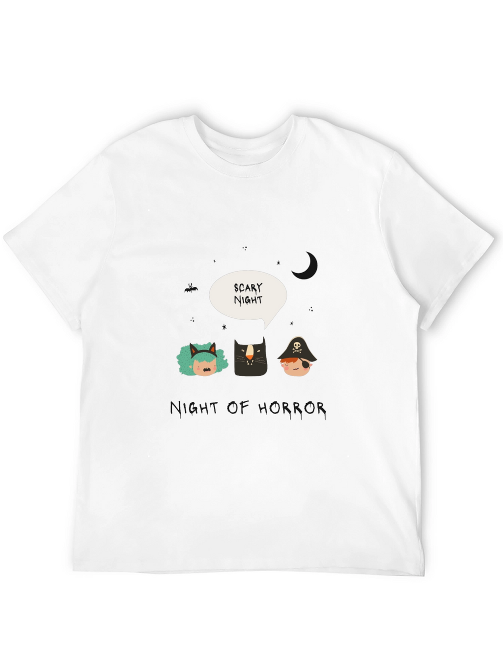Scary Night Halloween T-Shirt