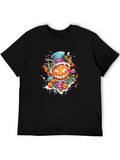 Halloween Pumpkin Cartoon T-Shirt