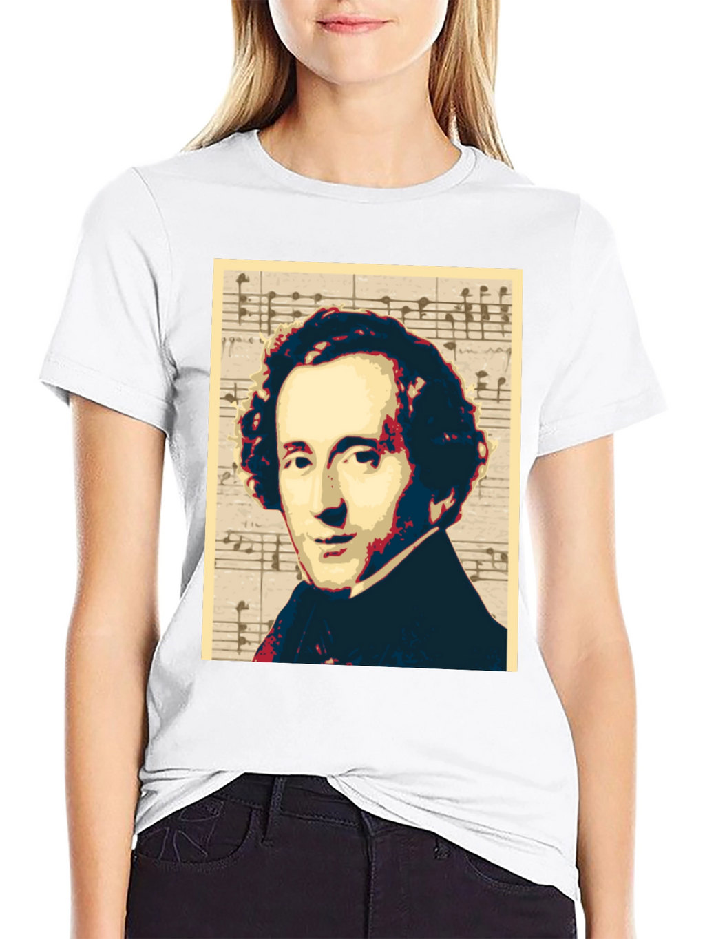Mendelssohn Portrait Graphic Tee