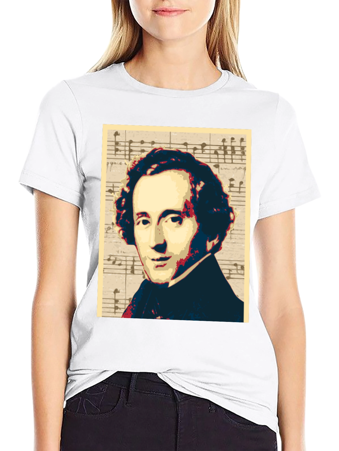 Mendelssohn Portrait Graphic Tee