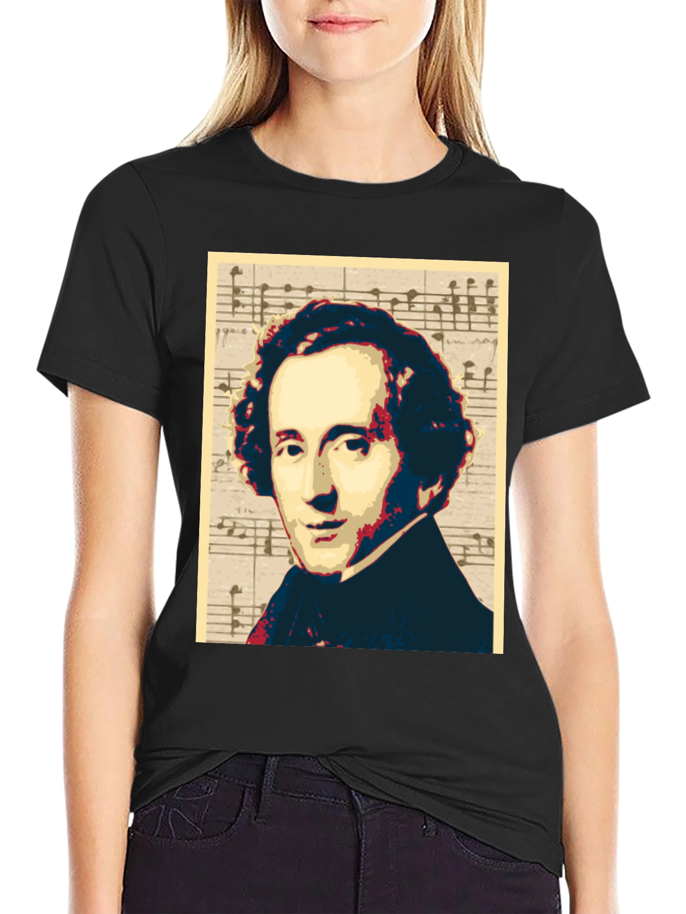Mendelssohn Portrait Graphic Tee