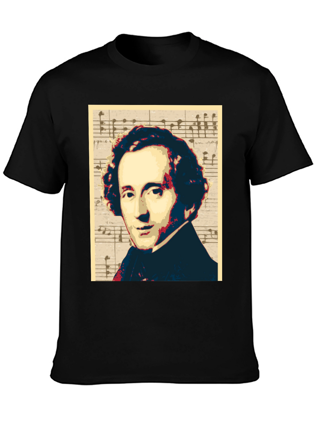 Mendelssohn Portrait Graphic Tee