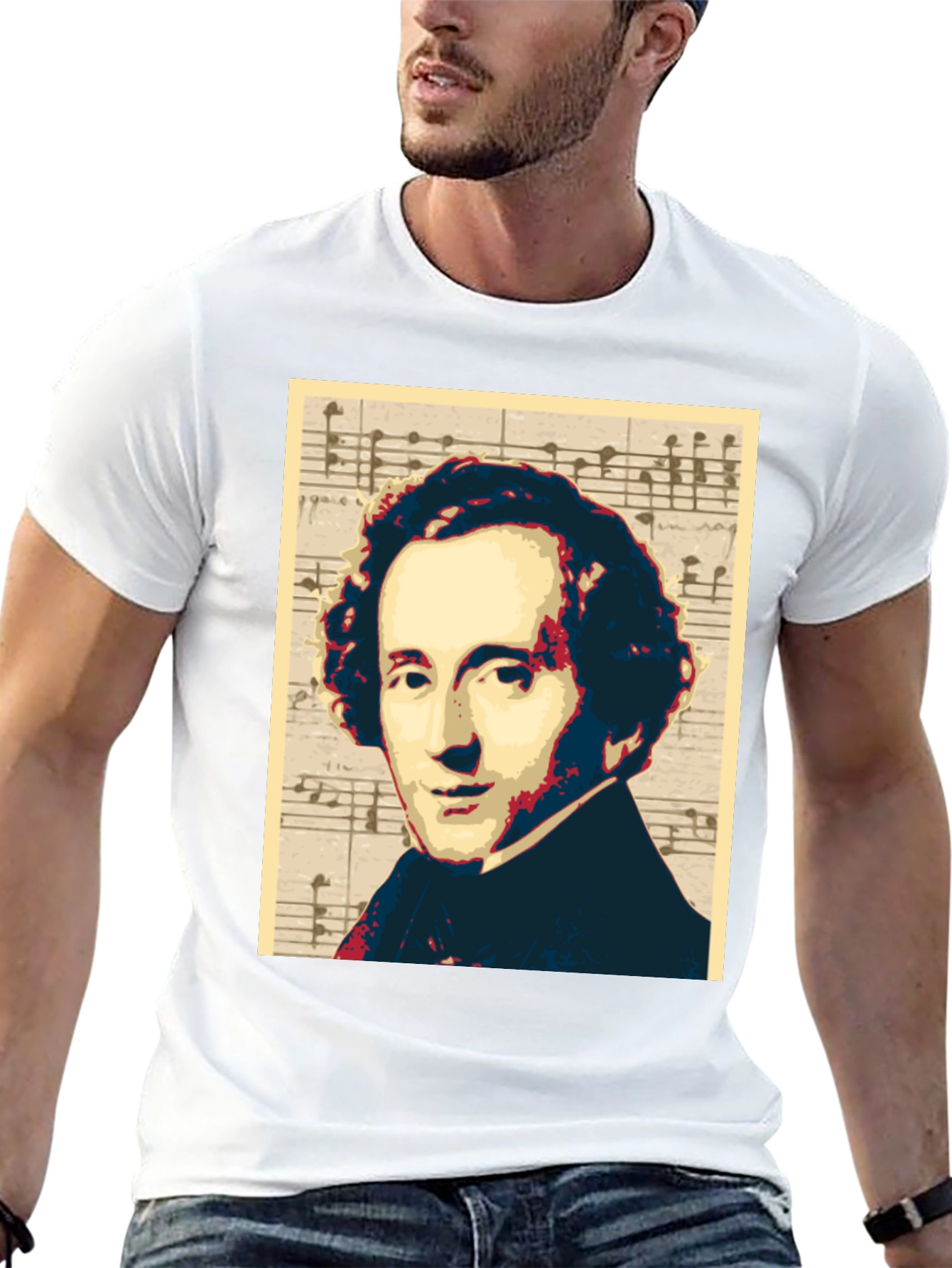 Mendelssohn Portrait Graphic Tee